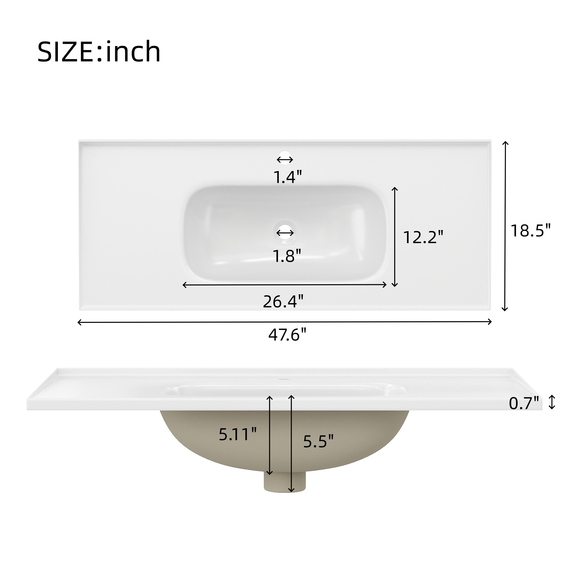 BEARSOLIM DJYC-W5576S00007 Bath-Vanity-Combo - View #4