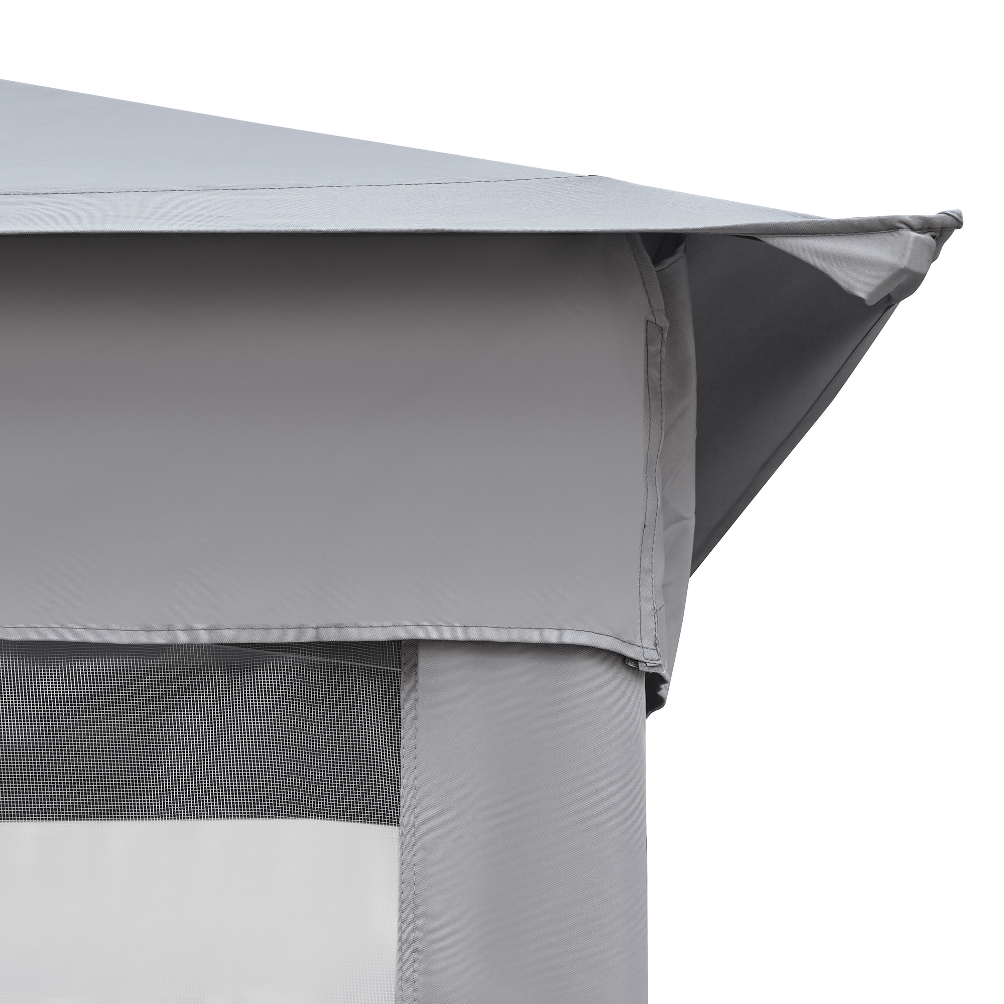 SINOFURN SYB740012WT Wood-Resin-Gazebos - View #8