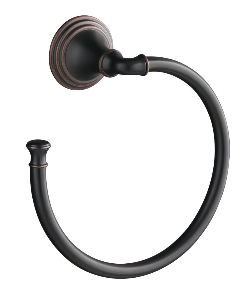 KOHLER Devonshire Oil-Rubbed Bronze Wall Mount Towel Ring