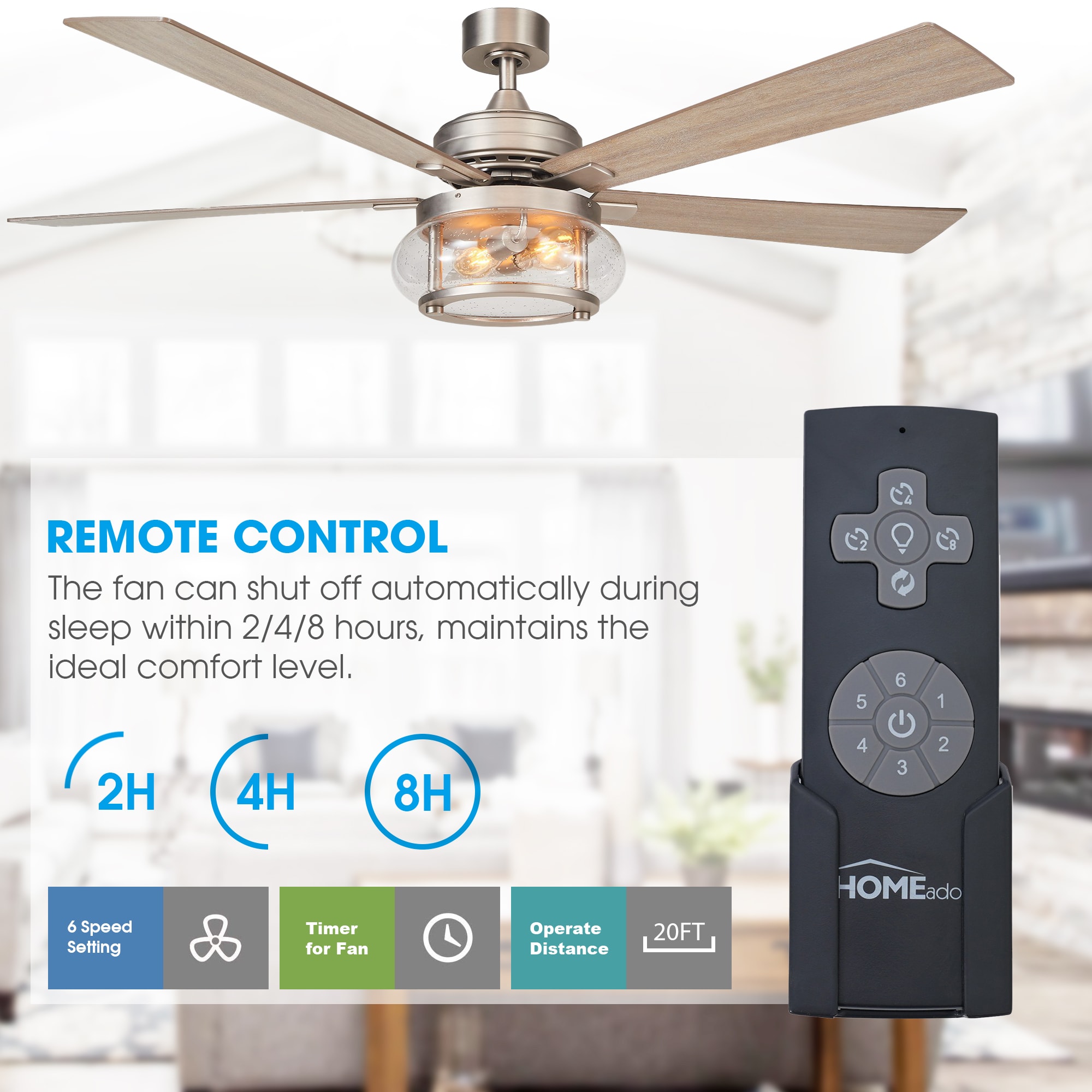 Parrot Uncle F8239110V Ceiling-Fans - View #10