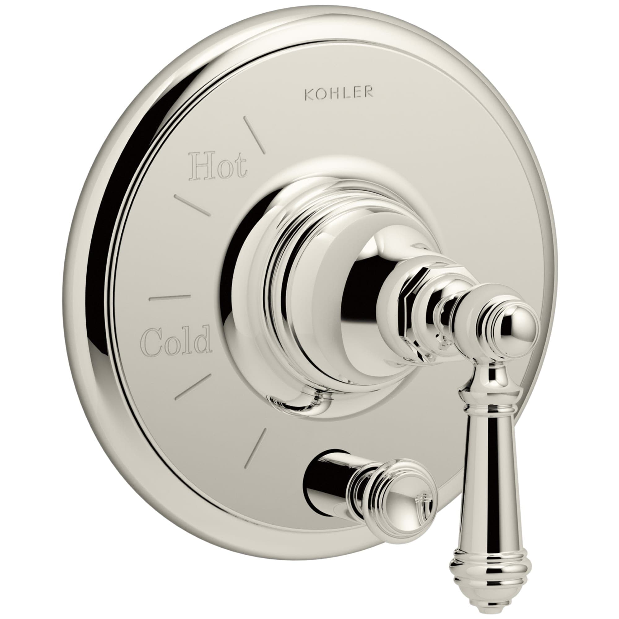 KOHLER T72768-4-SN Vibrant Polished Nickel Lever Shower Faucet Handle