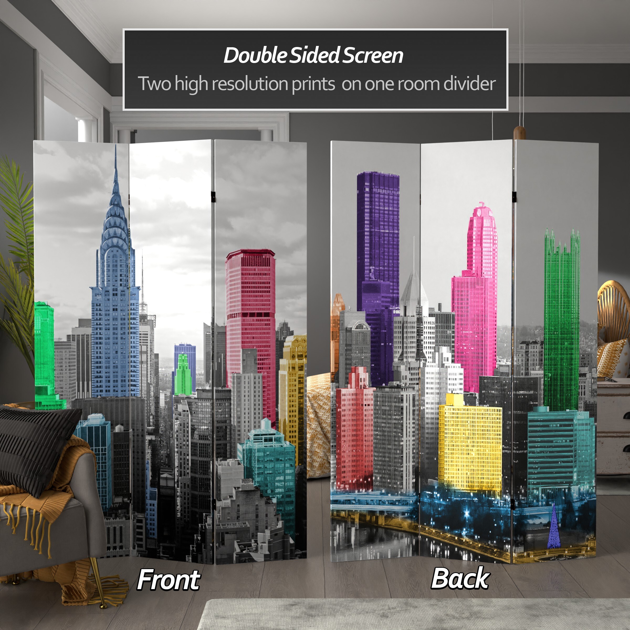 Red Lantern CAN-NY3 Indoor-Privacy-Screens - View #2