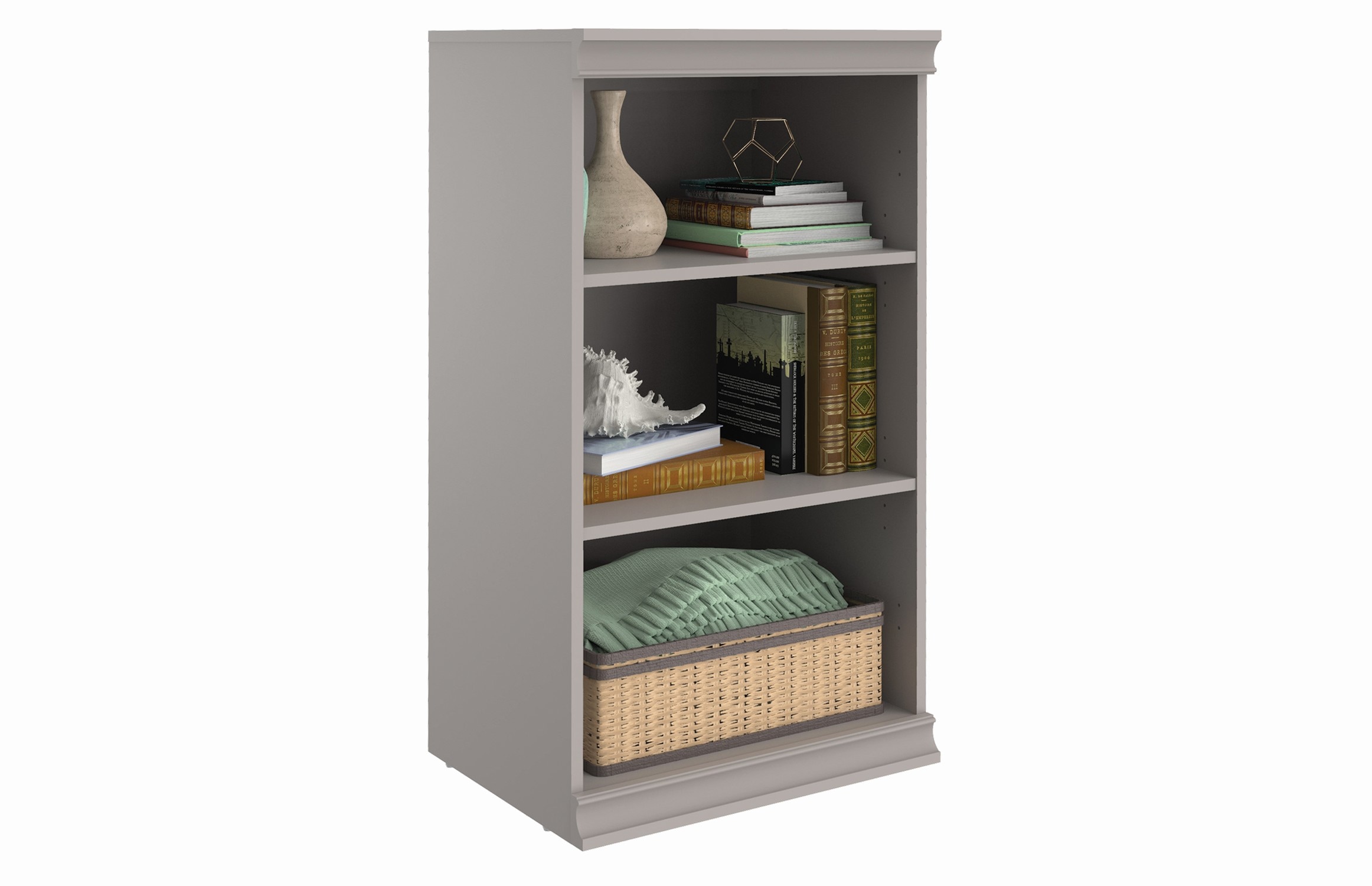 ClosetMaid 459600 Modular Storage Taupe Open shelves Wood Closet Tower ( 21.38-in W x 15.91-in D )