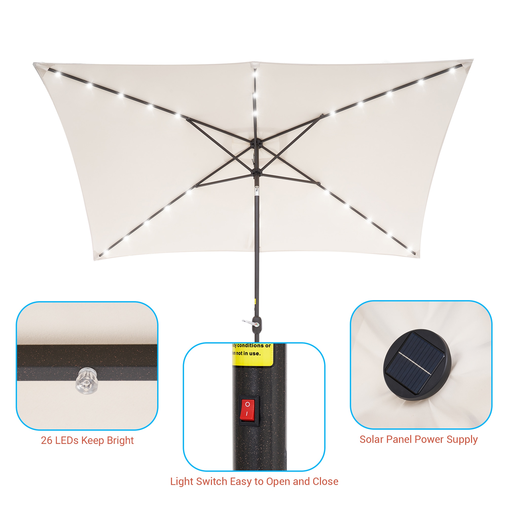 ACEGOSES LW-320M-LED Umbrellas-2 - View #3
