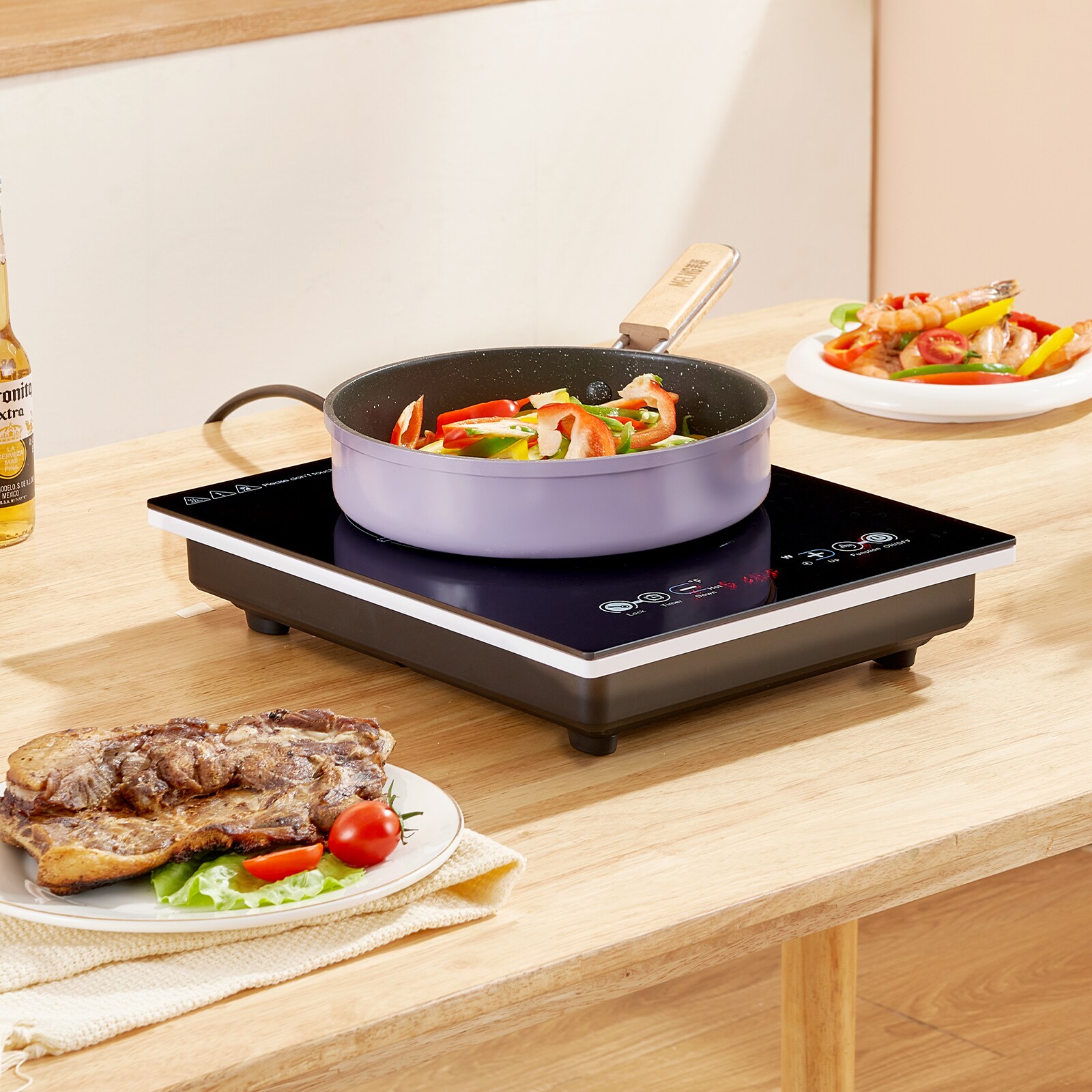 VEVOR BXKTMSDCL180PEXMRV1 Induction-Cooktops - View #2