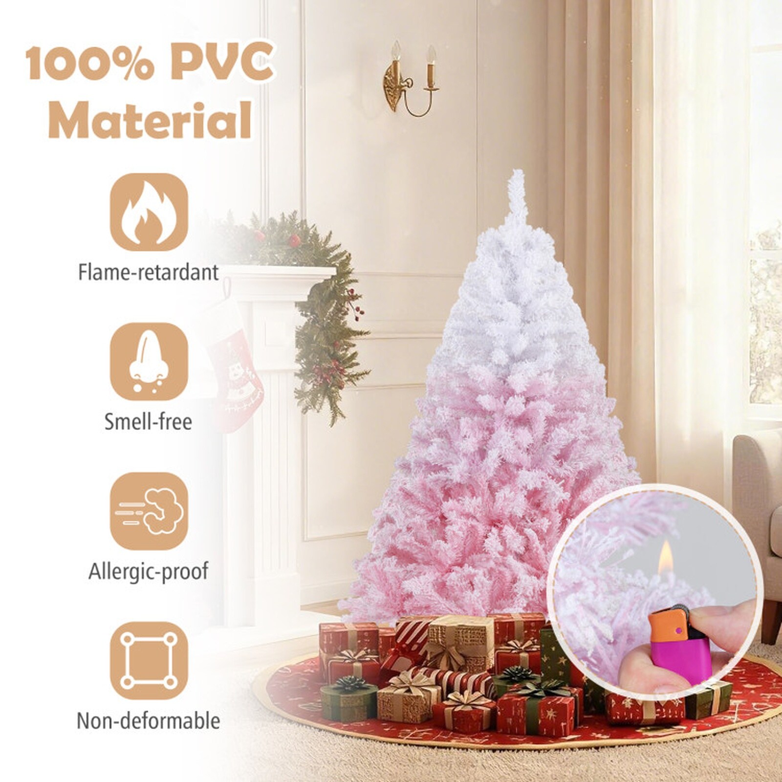 SUGIFT LW047SUGHY641 Artificial-Christmas-Trees - View #7