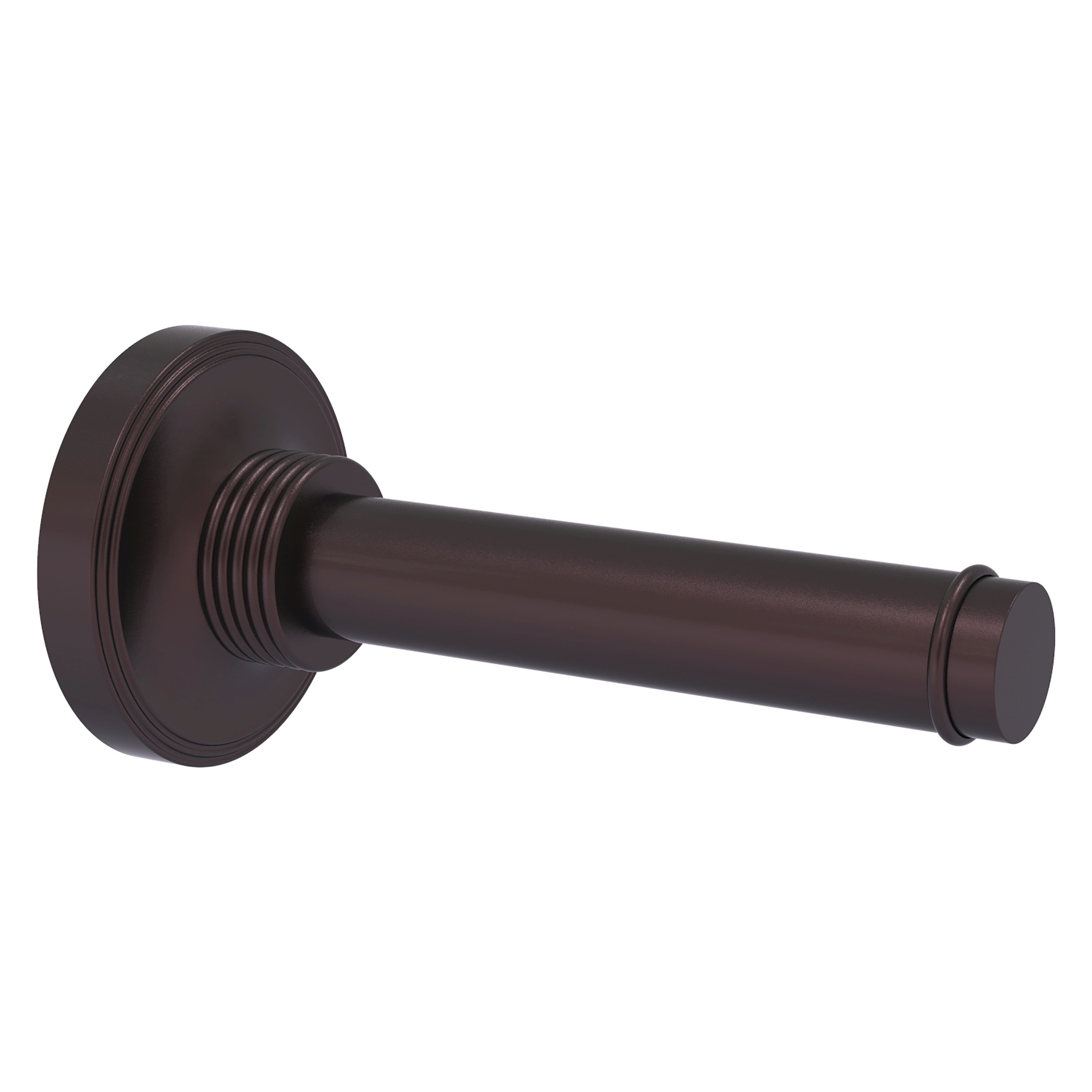 Allied Brass PR-24-1-ABZ Prestige Regal Antique Bronze Wall mount Single post Toilet Paper Holder 1 -Rolls