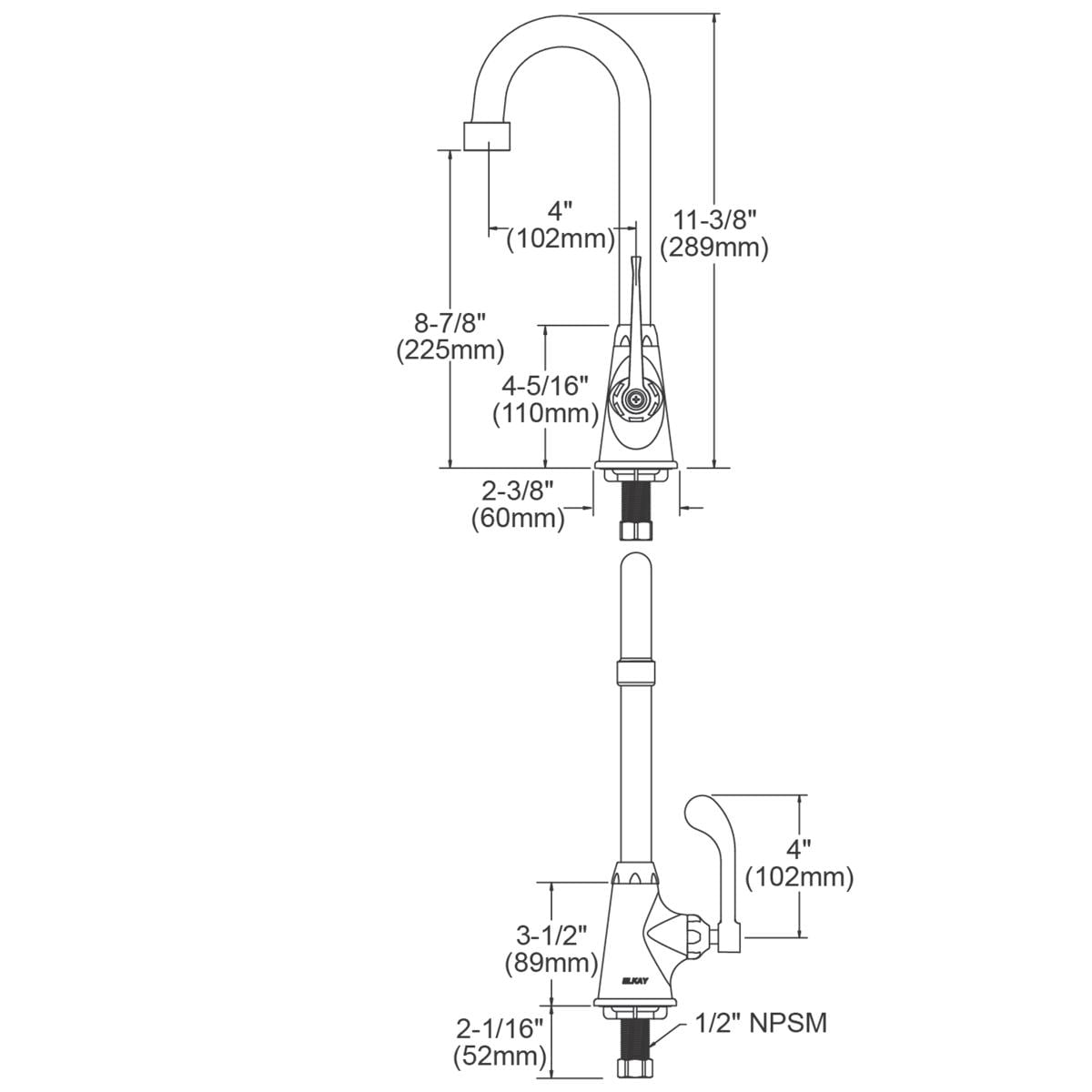 Elkay LK535GN04T4 Kitchen-Faucets - View #3