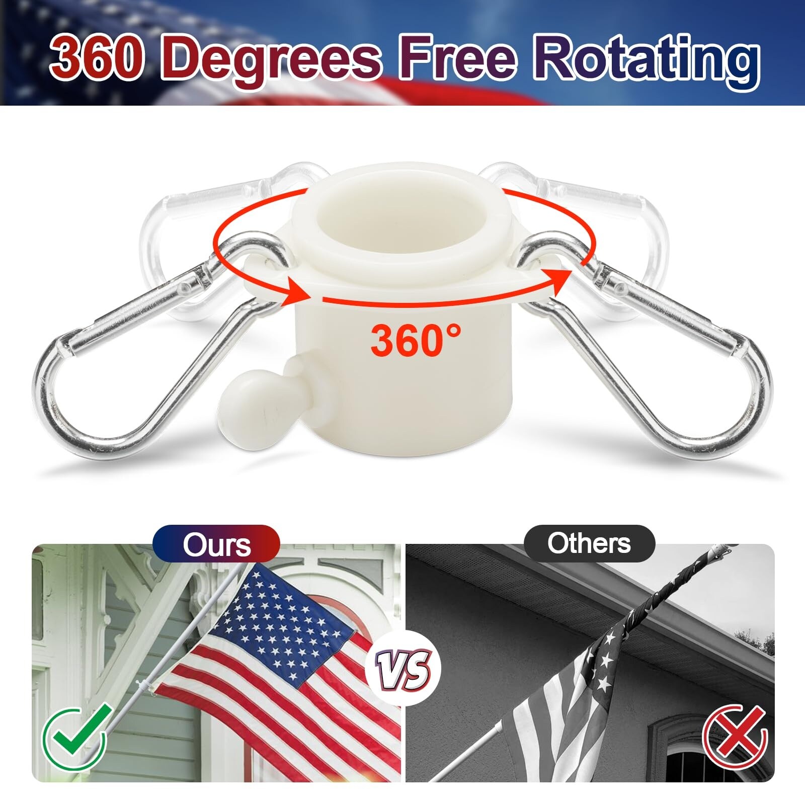 Adrinfly LAD0521D035 Flag-Pole-Accessories - View #4
