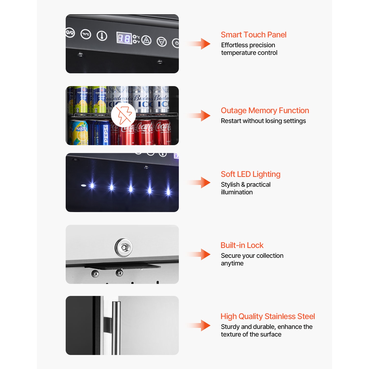 VEVOR SCSYPJYLJQRS06910V1 Wine-Chillers - View #6