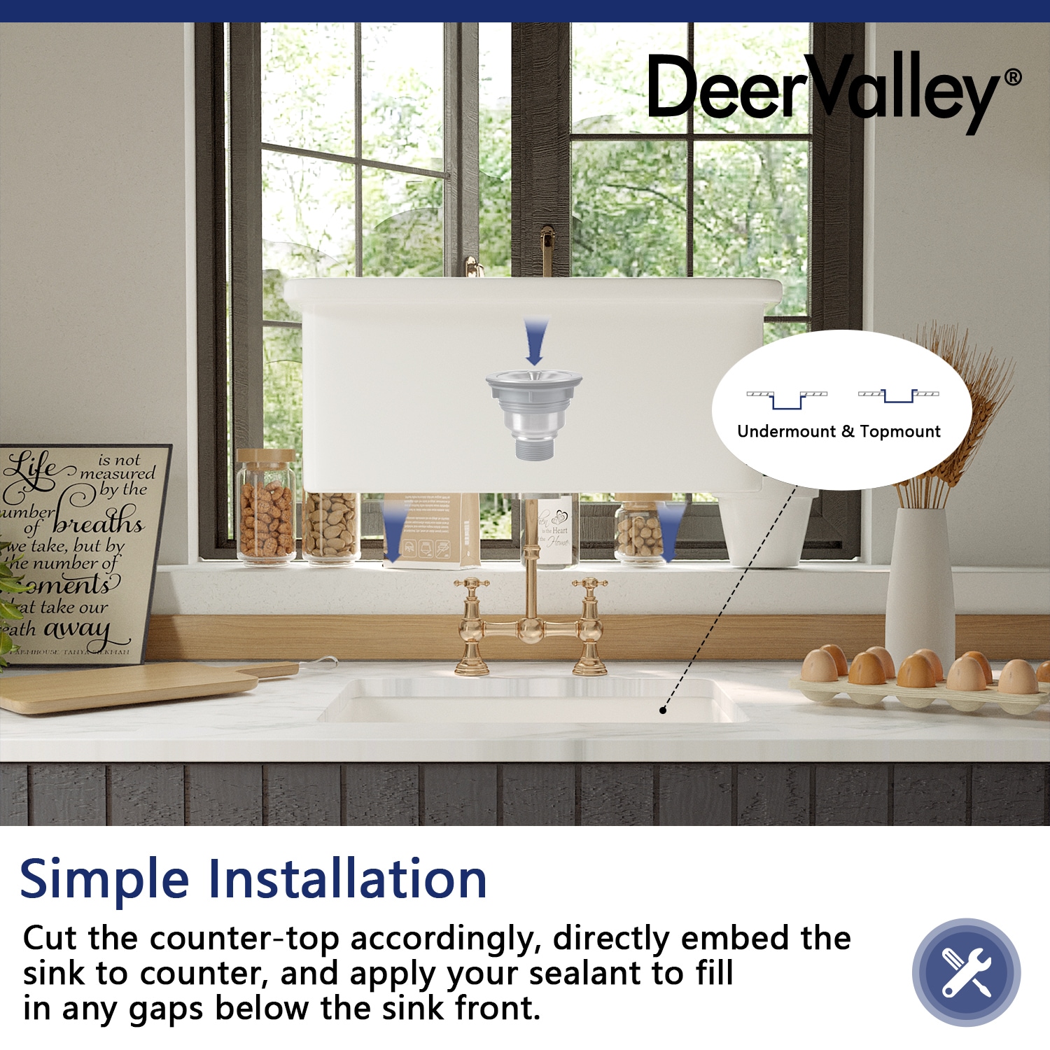 DeerValley DV-1K515 Kitchen-Sinks - View #3