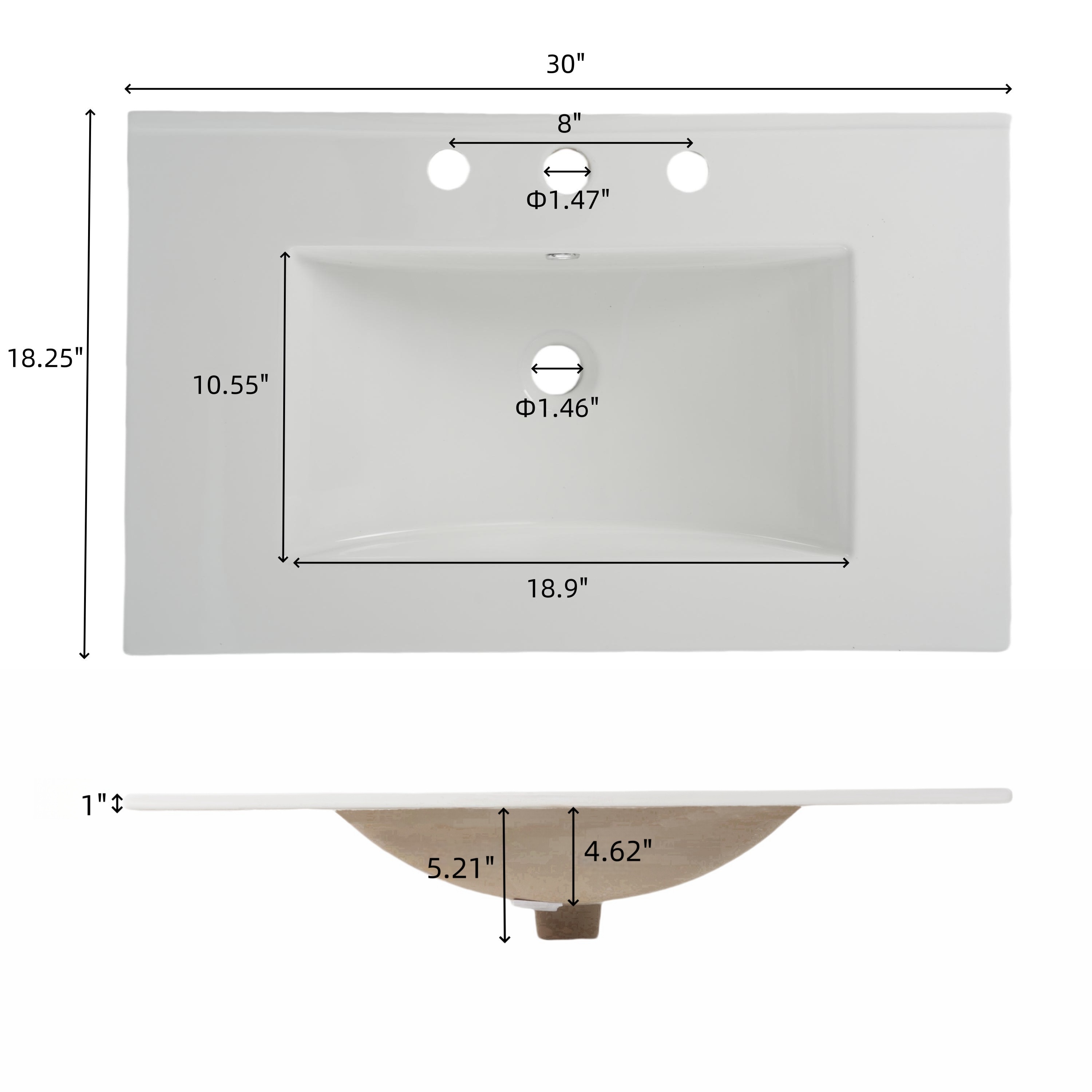 WELLFOR EX3BMBL-40-24 Bath-Vanity-Combo - View #17