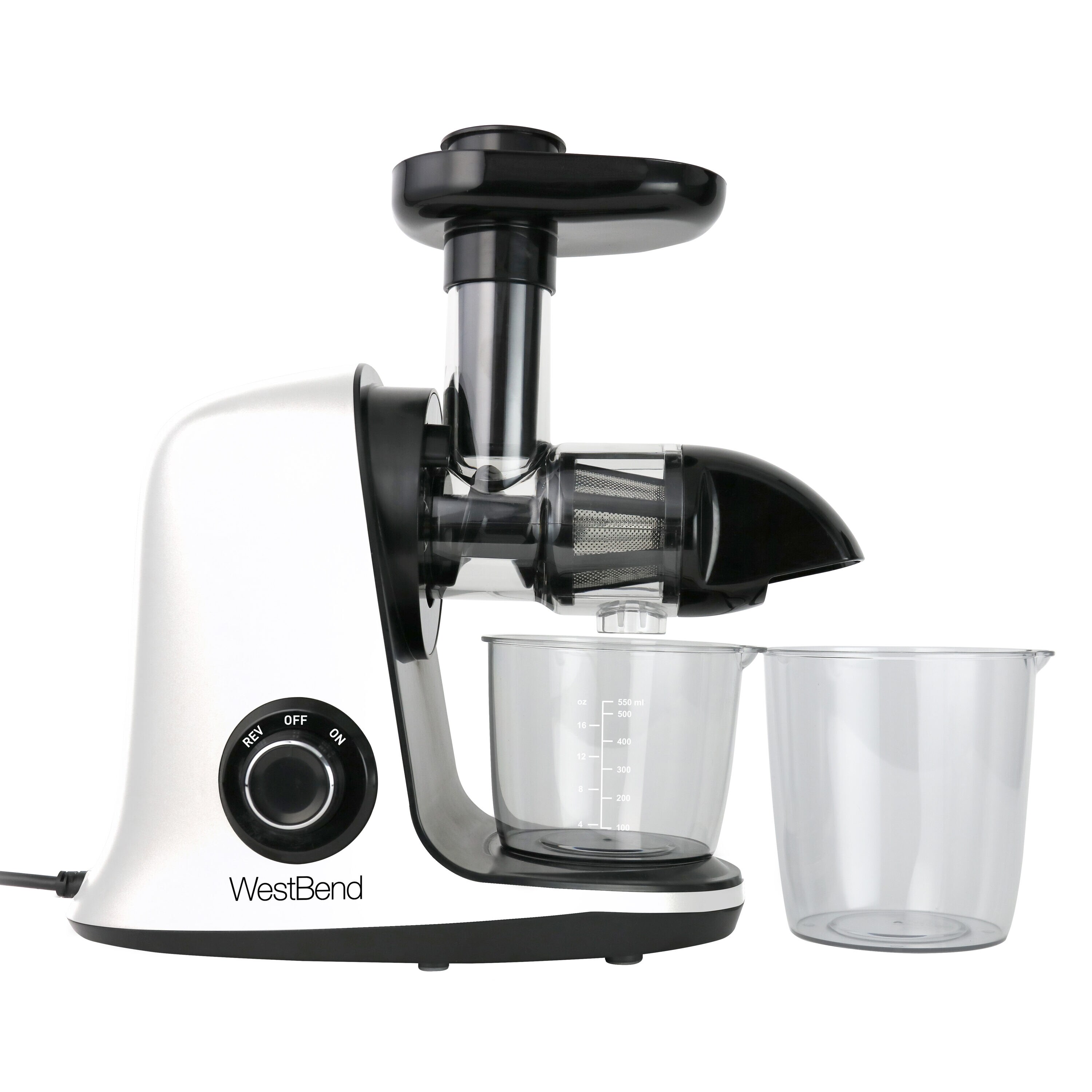 Free Slow Jucier with Ice Cream Maker Function. Masticating Juicer,  Reverse, Rose Gold - Rose Gold