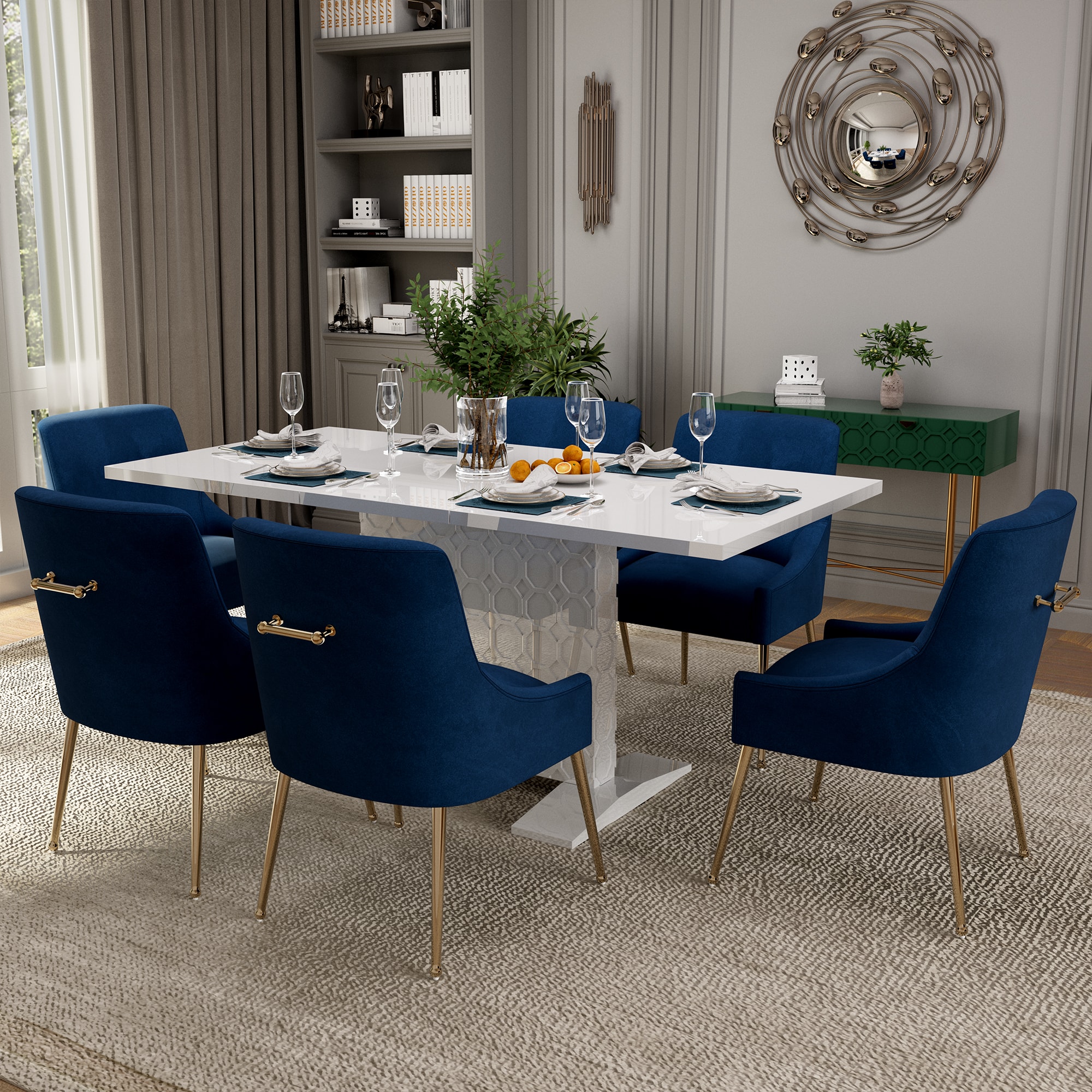 Clihome CL-ST1WH700NY Dining-Sets - View #4