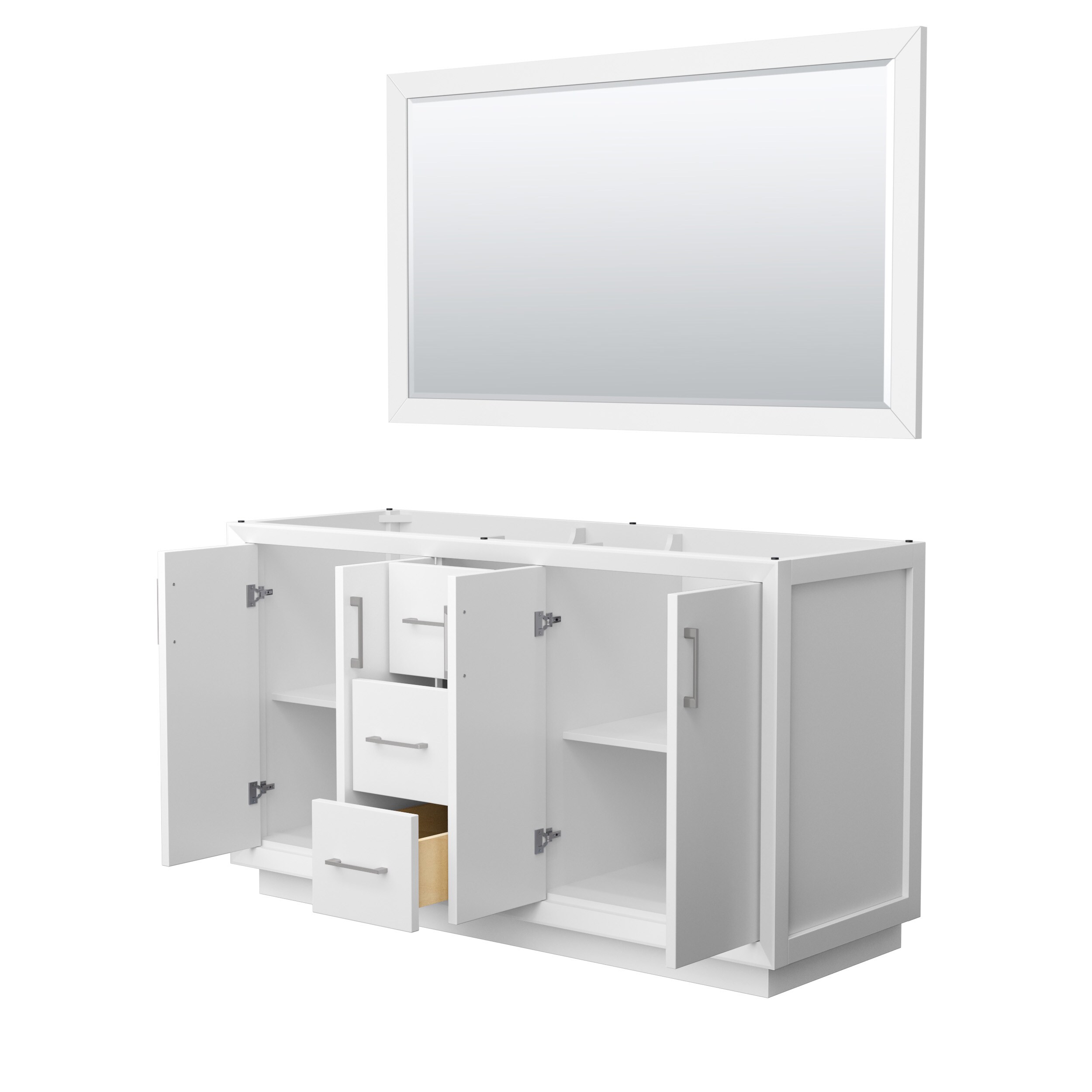 Wyndham Collection WCF414160DWHCXSXXM58 vanities - View #2