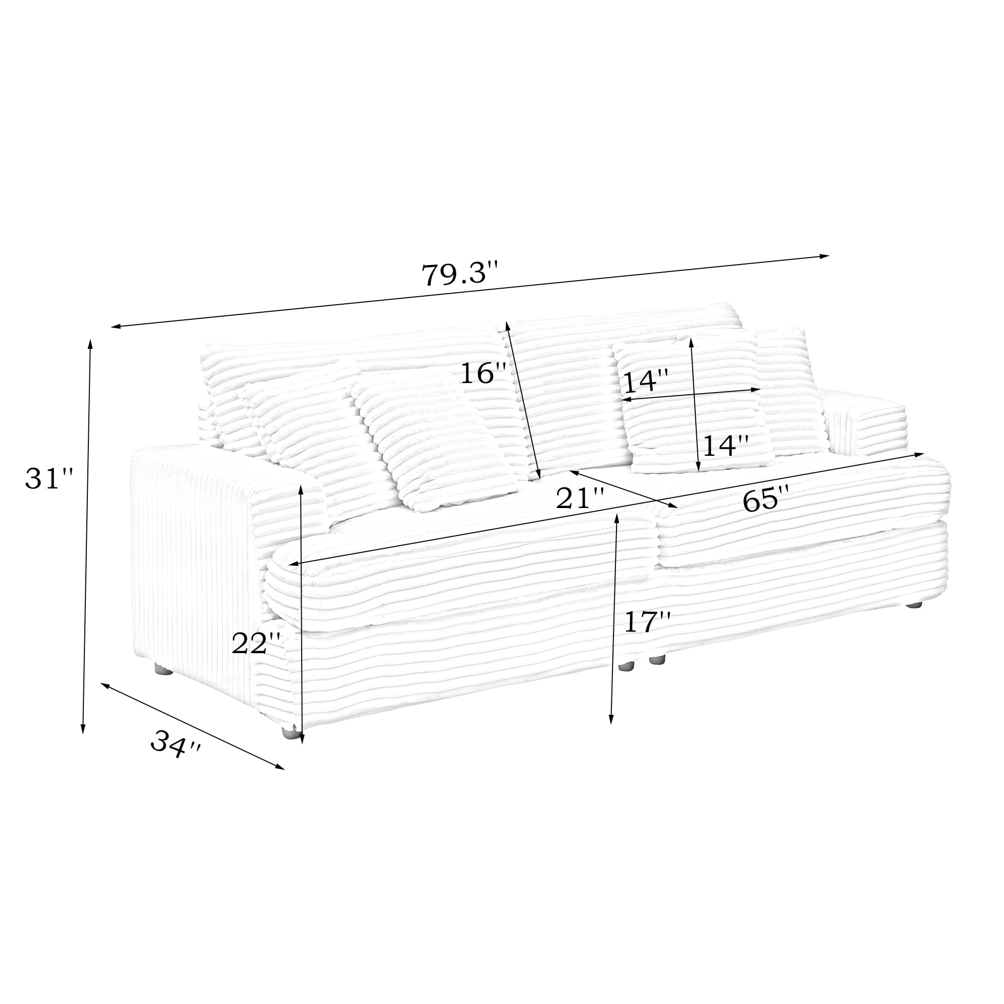 Bybafun YC5200067 Sofas-Loveseats - View #5