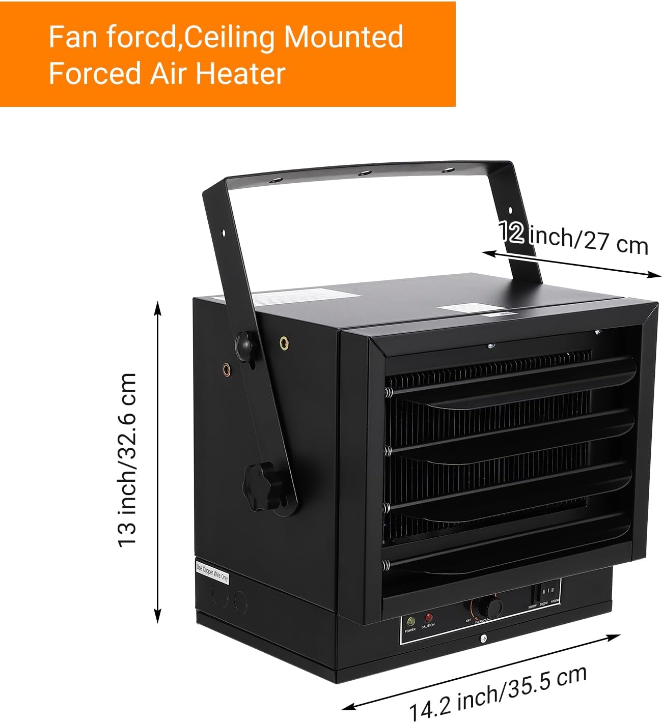 Qeetex LRB-PHO-15FH6NH6 Electric-Garage-Heaters - View #3