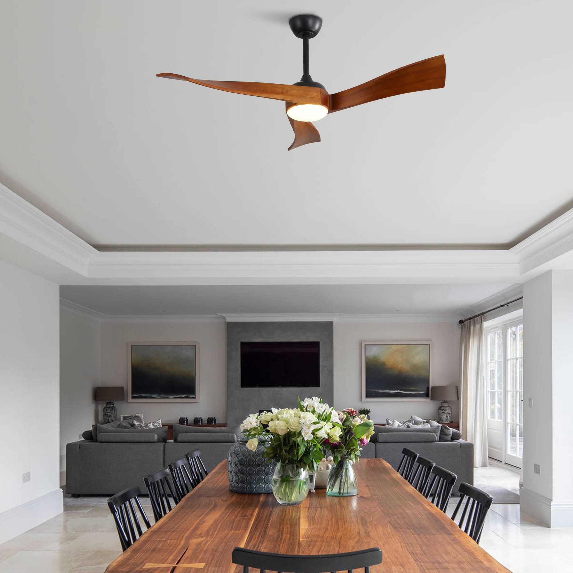 Boho Havens ZC-52K012BK Ceiling-Fans - View #3
