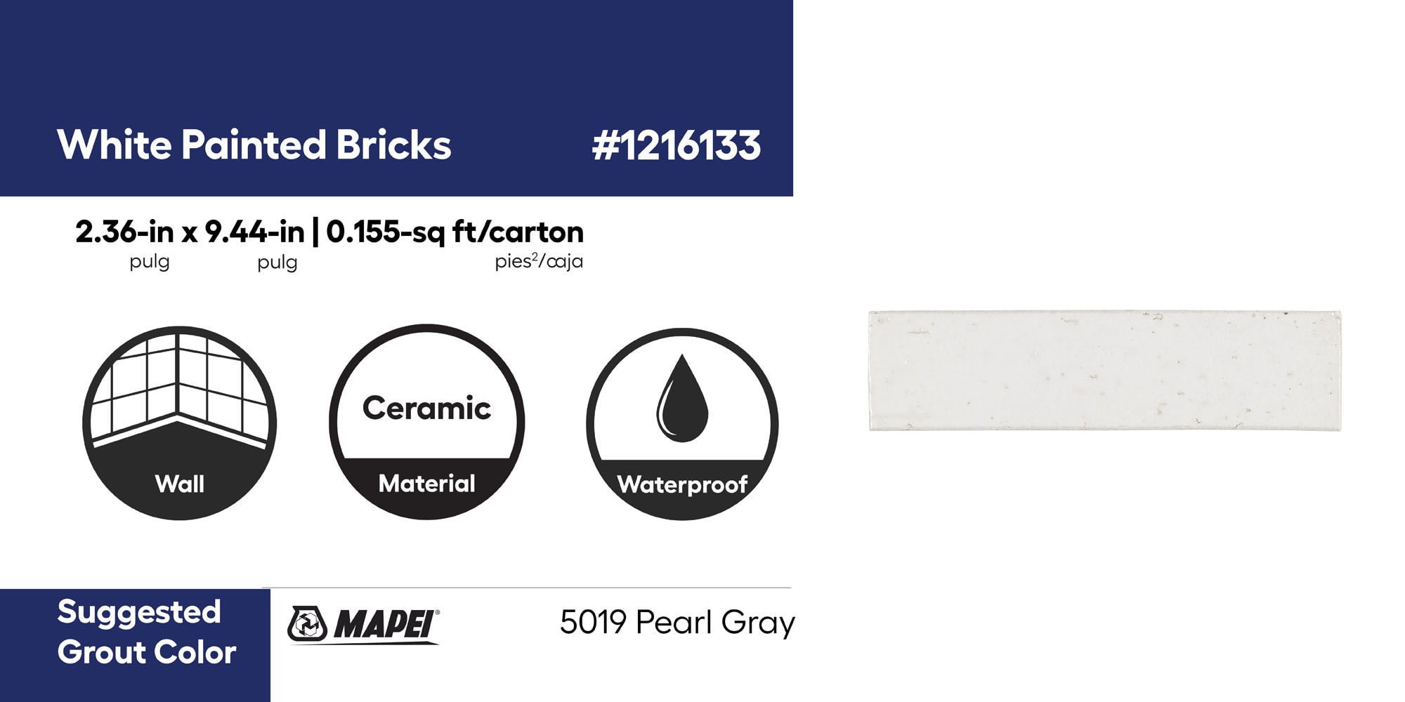 Elida Ceramica LW091018WB Ceramic-Tile - View #10