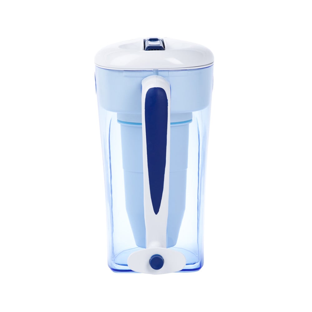 ZeroWater 12-cup Blue Plastic Water Filter Pitcher in the Water Filter ...