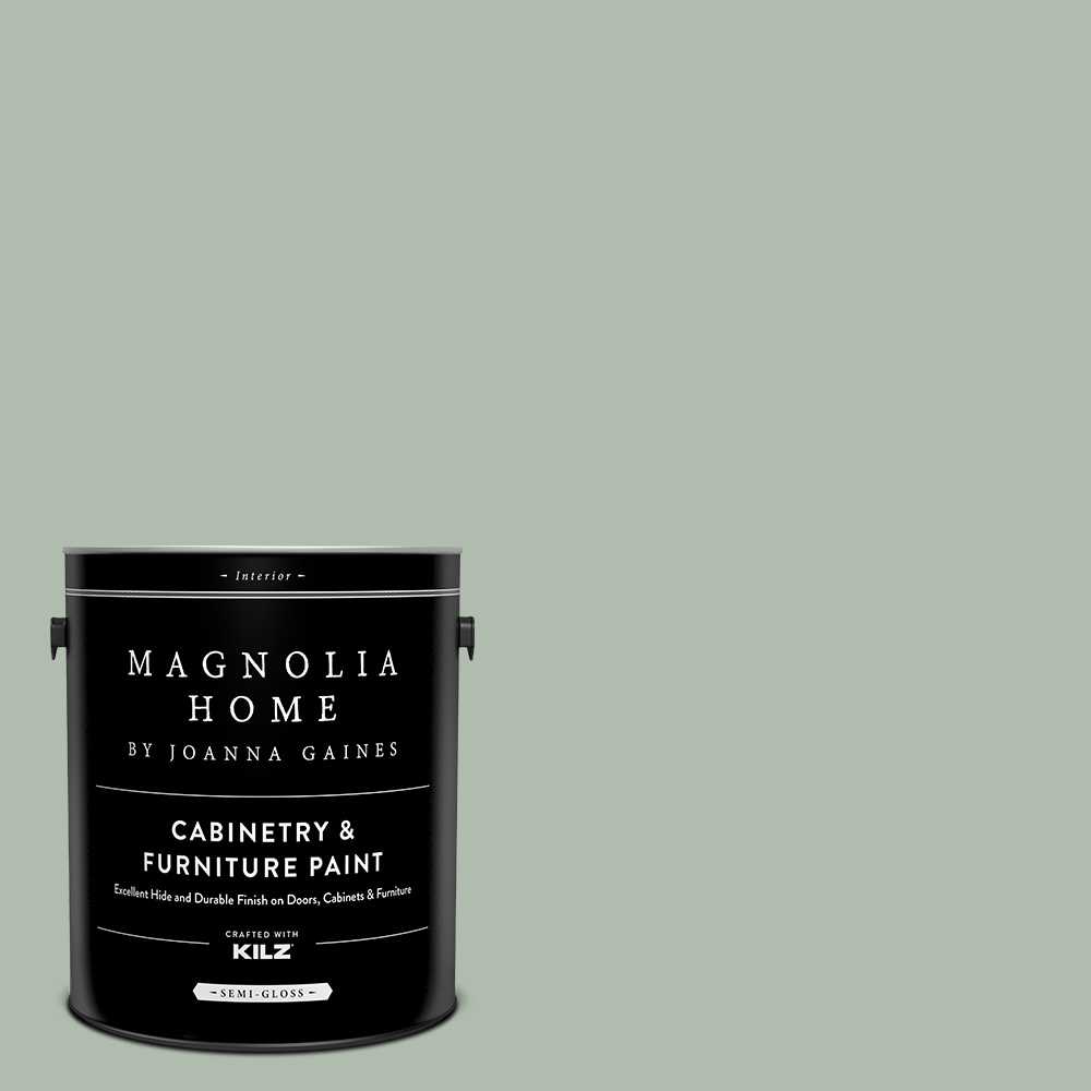 Magnolia Home MAG098-4082236  by Joanna Gaines Semi-gloss Freshly Cut Stems MAG098 Tintable Cabinet Furniture Paint Enamel ( 1-gallon )