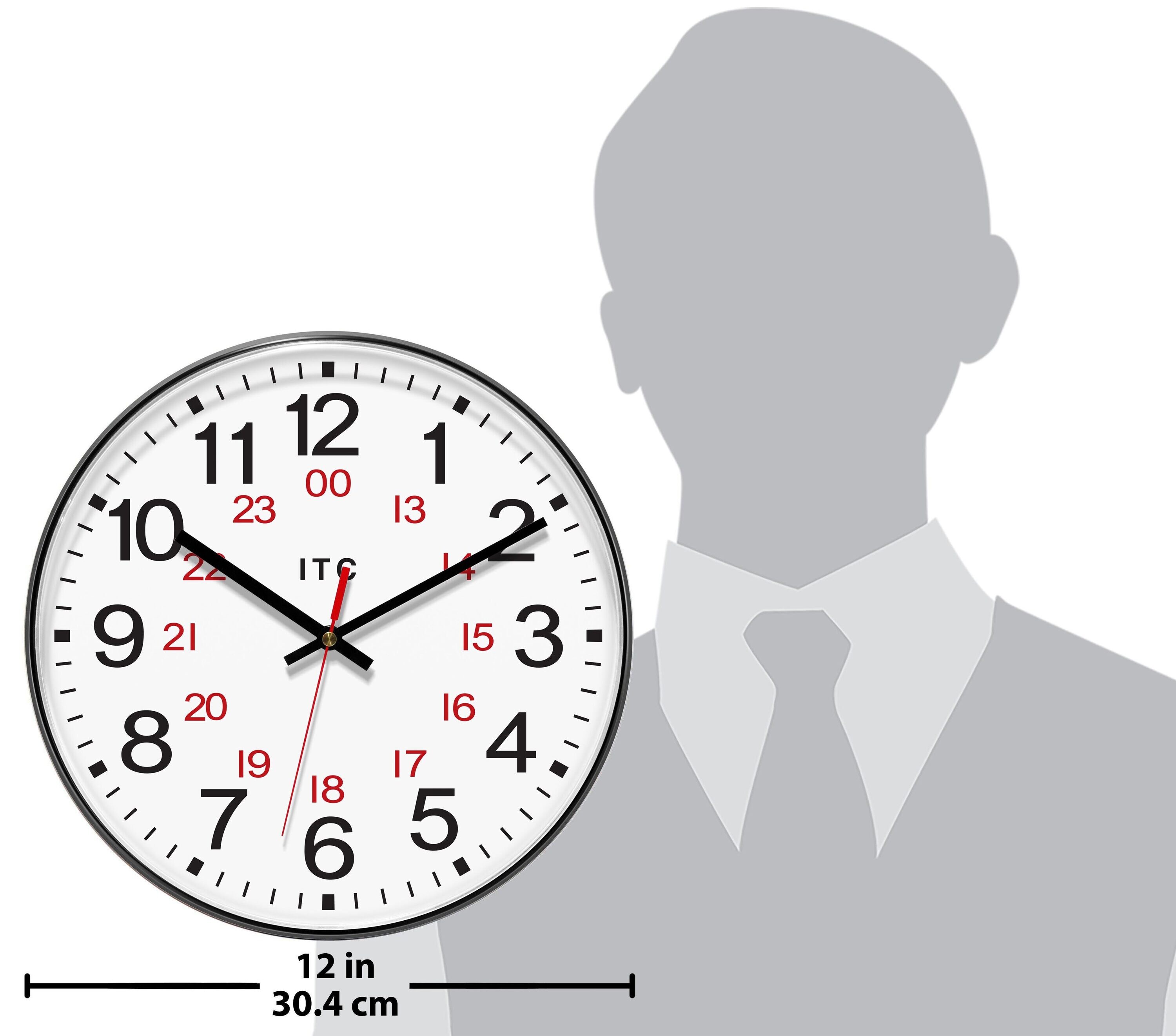 Infinity Instruments 90/1224-1 Indoor-Outdoor-Clocks - View #5