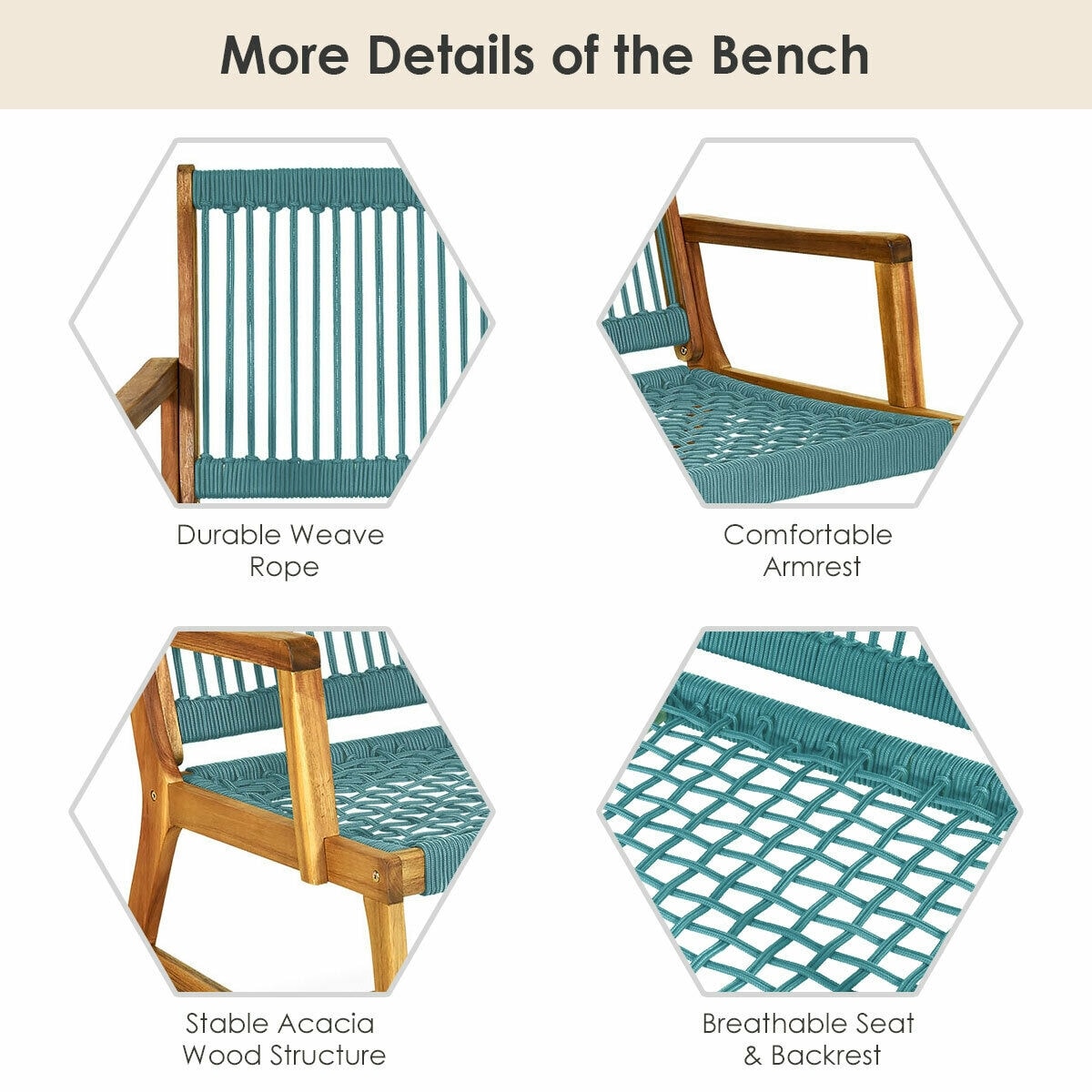 WELLFOR LWAROP27 benches - View #3
