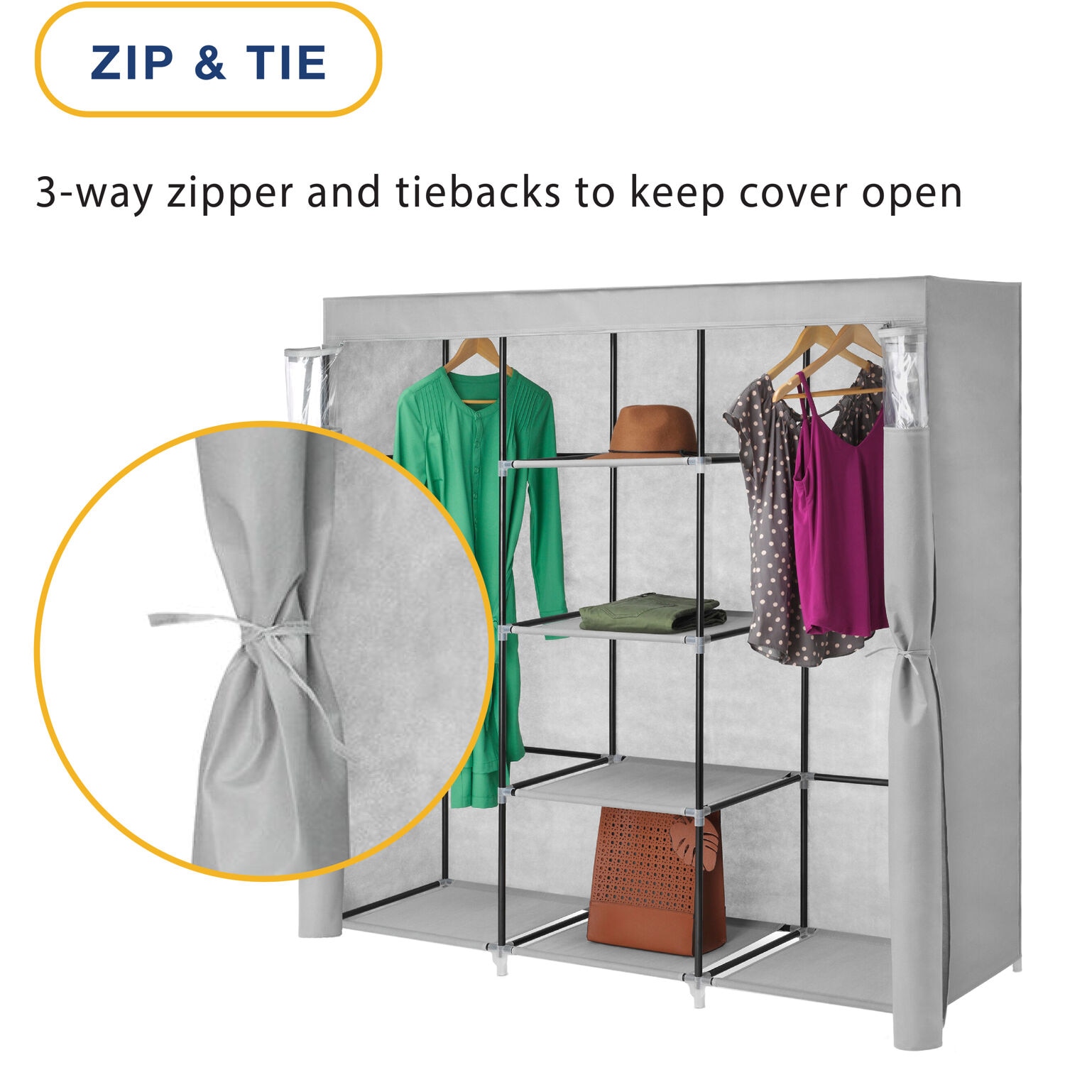 Whitmor 6262-11750-SIOC Clothing-Storage-Accessories - View #5