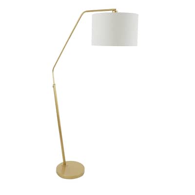 Gold Arc Floor Lamp In The Lamps, Ylighting Floor Lamp
