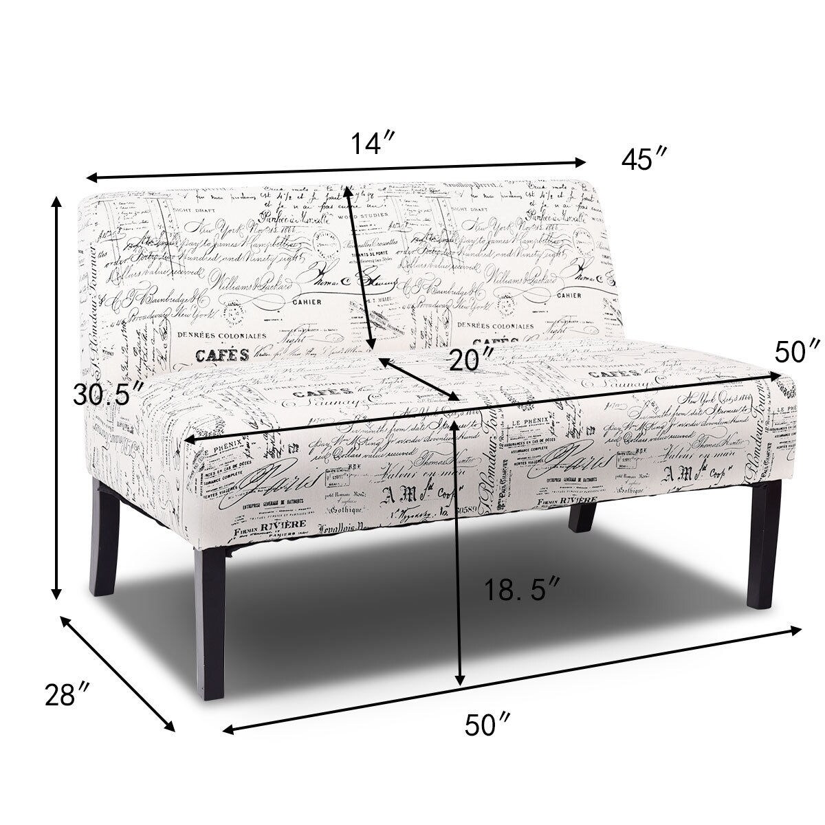 CASAINC WF-HYSN-65965HS Sofas-Loveseats - View #5