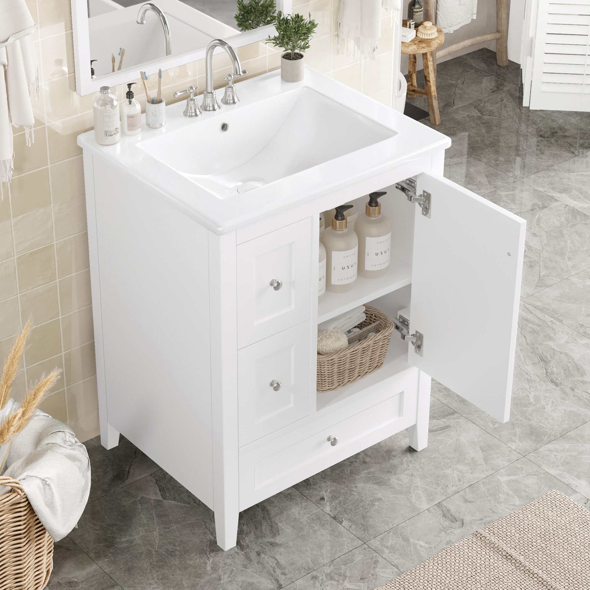 Dimakai DI-BY2802K3P Bath-Vanity-Combo - View #3