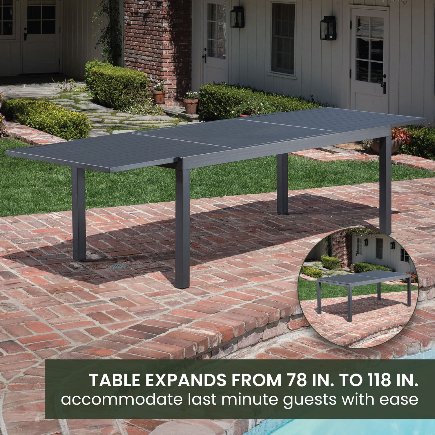 Hanover NAPDN11PCHB-GRY Patio-Dining-Sets - View #7