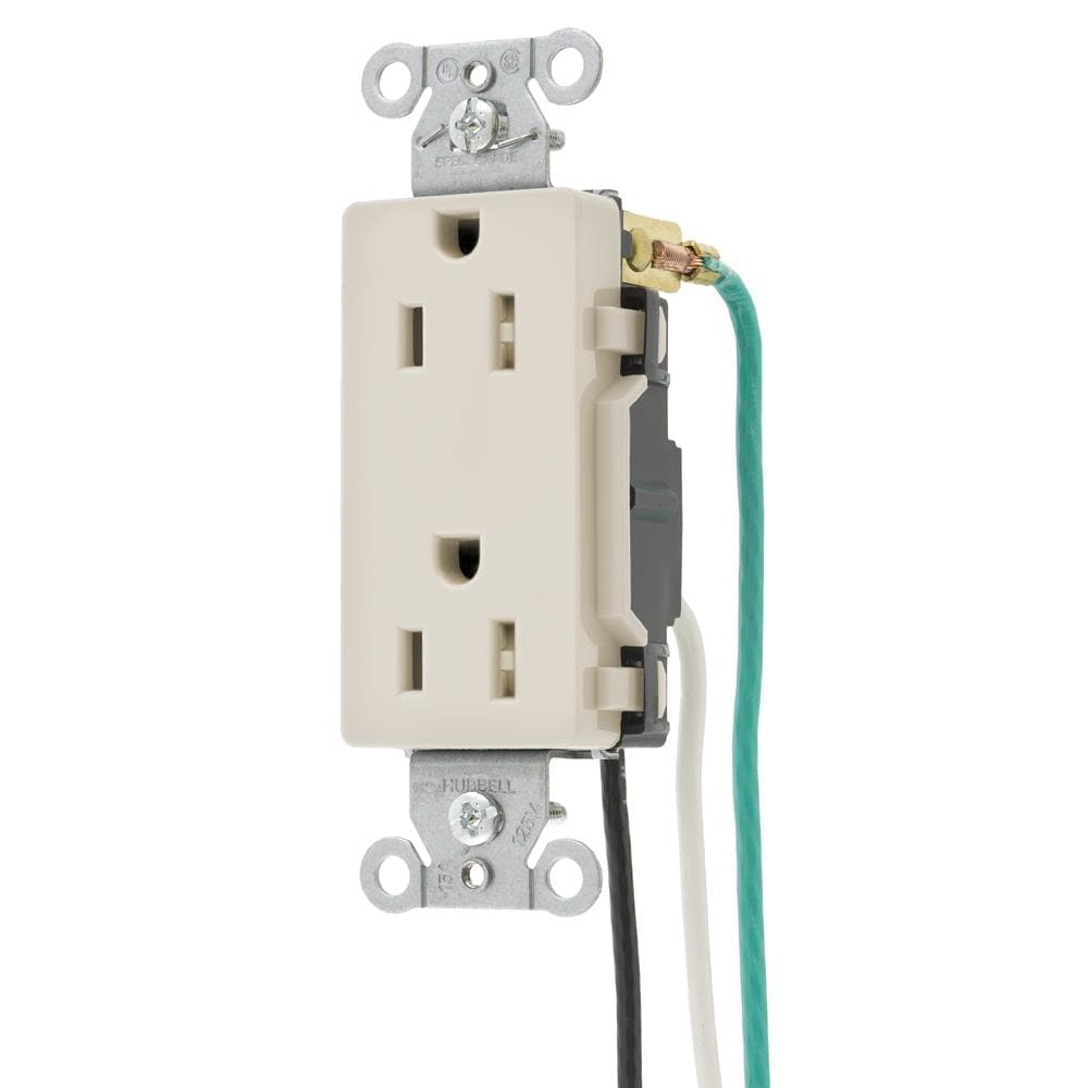 Hubbell DR15LATRZ receptacles - View #5