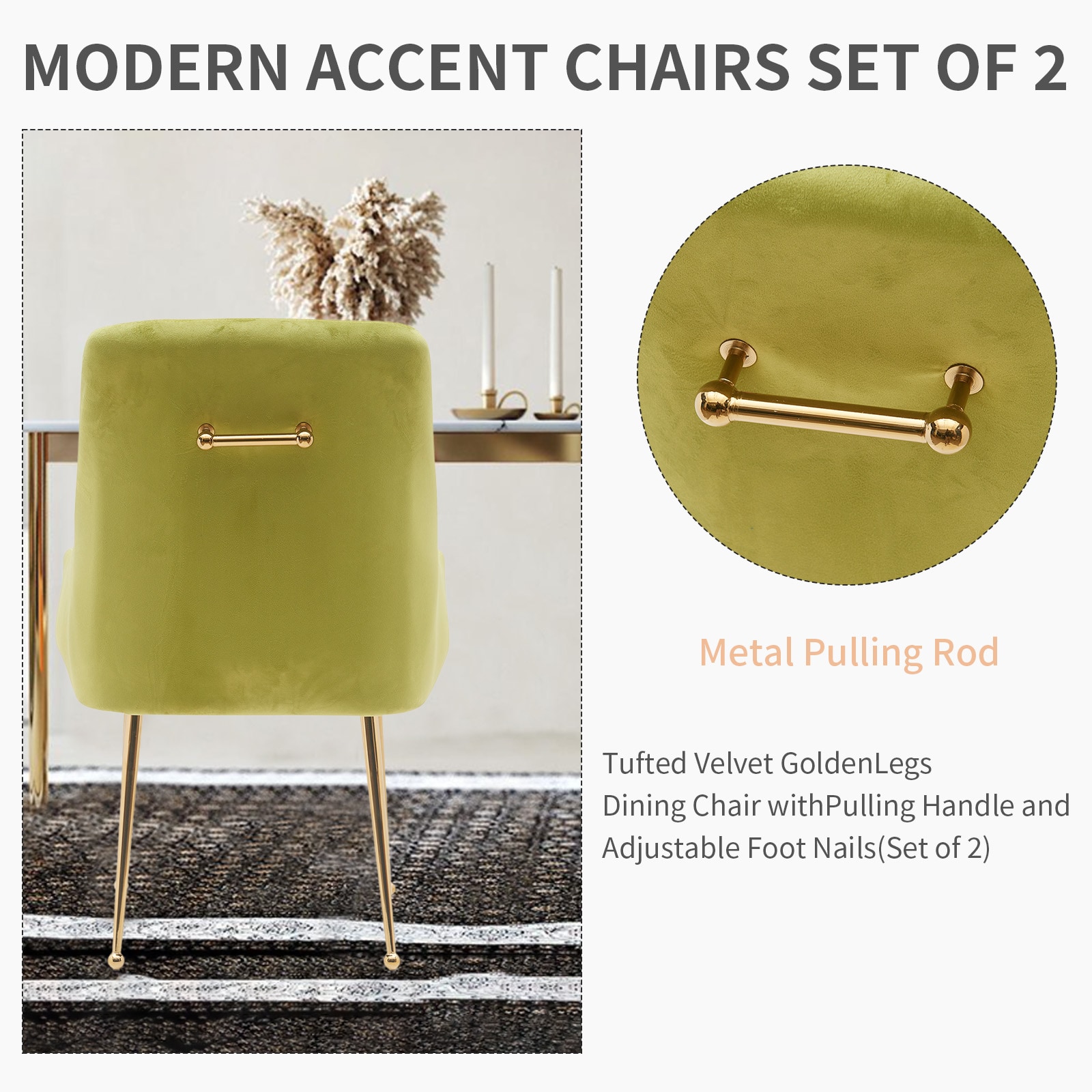 BWE A-9CHAIR-07-GRE Dining-Chairs - View #6