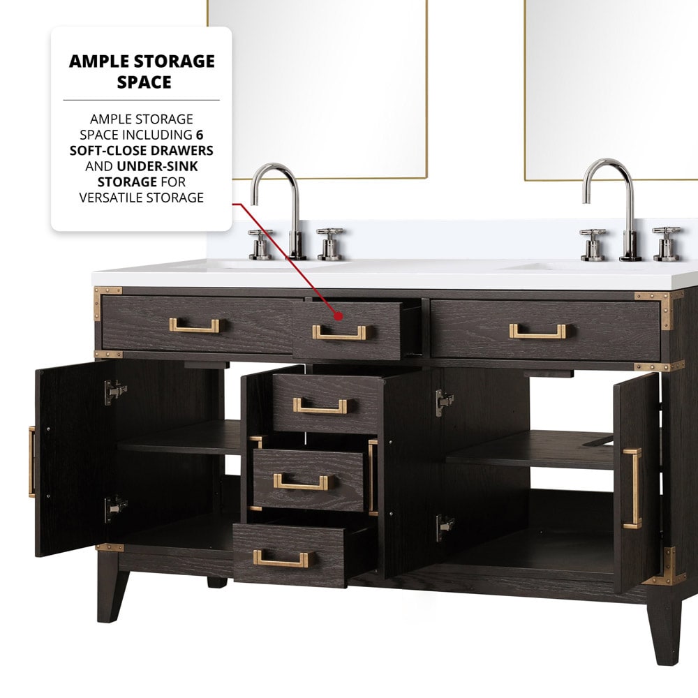 Lexora LVW60DK201 Bath-Vanity-Combo - View #8