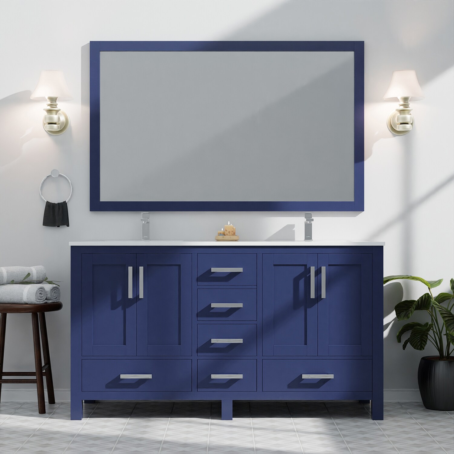 Lexora LJ342260DEWQ000 Bath-Vanity-Combo - View #12