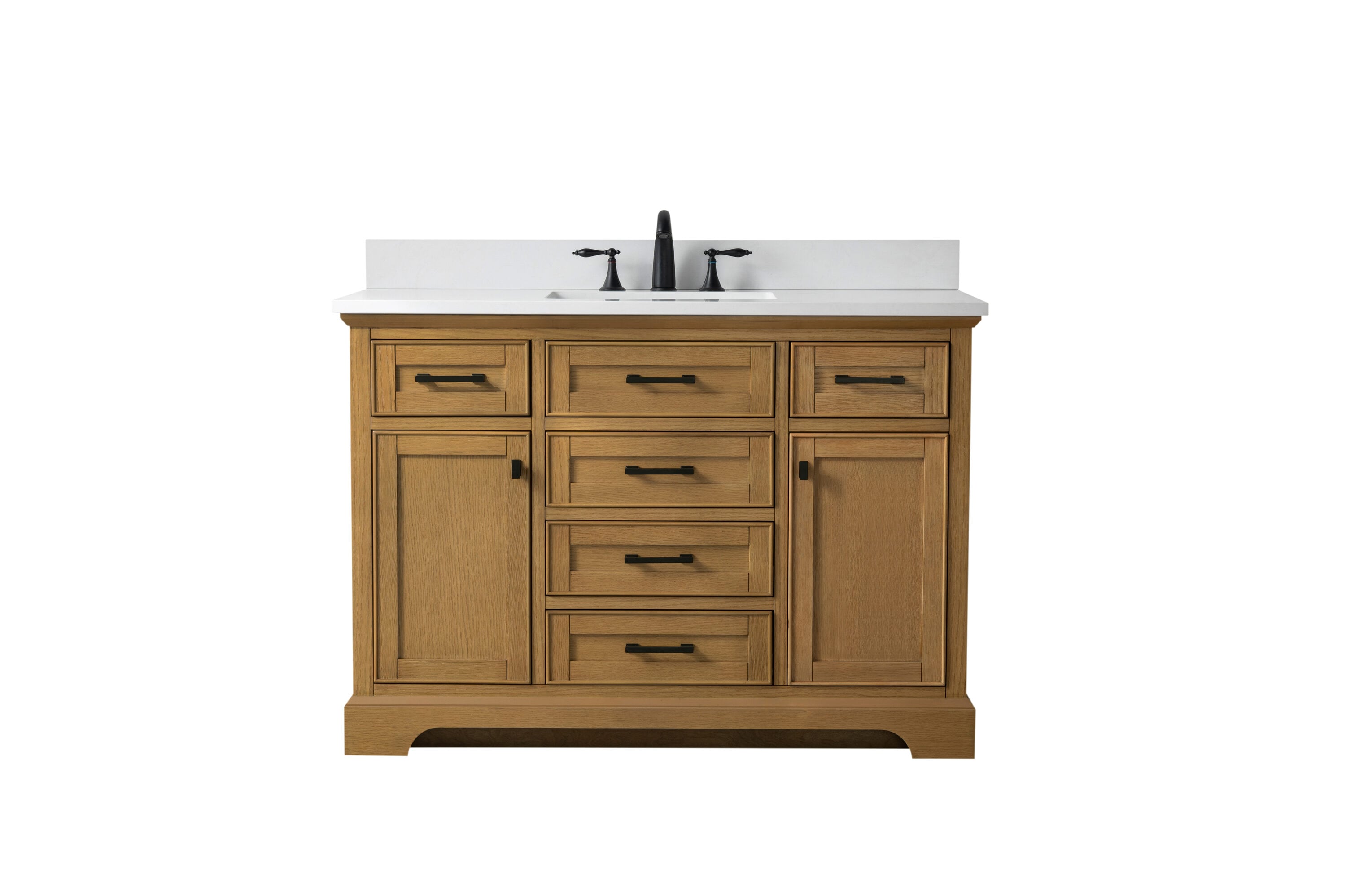 Design Element ML-48-OKV Bath-Vanity-Combo - View #16