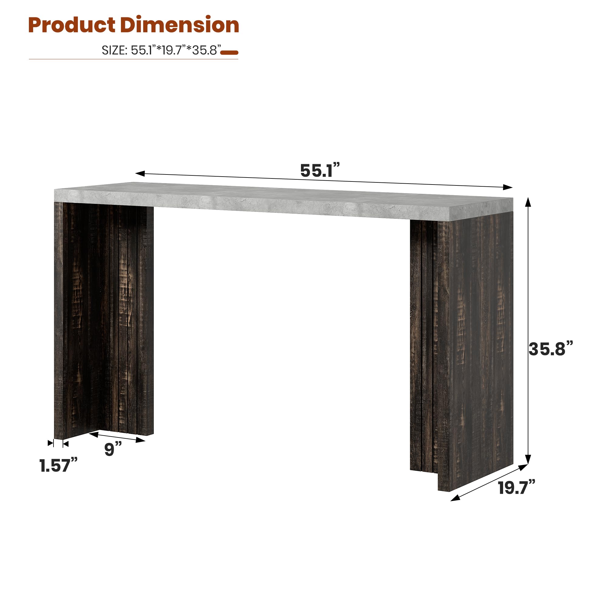GarveeLife BWR-EYF2IC-UL0T121 Dining-Tables - View #4