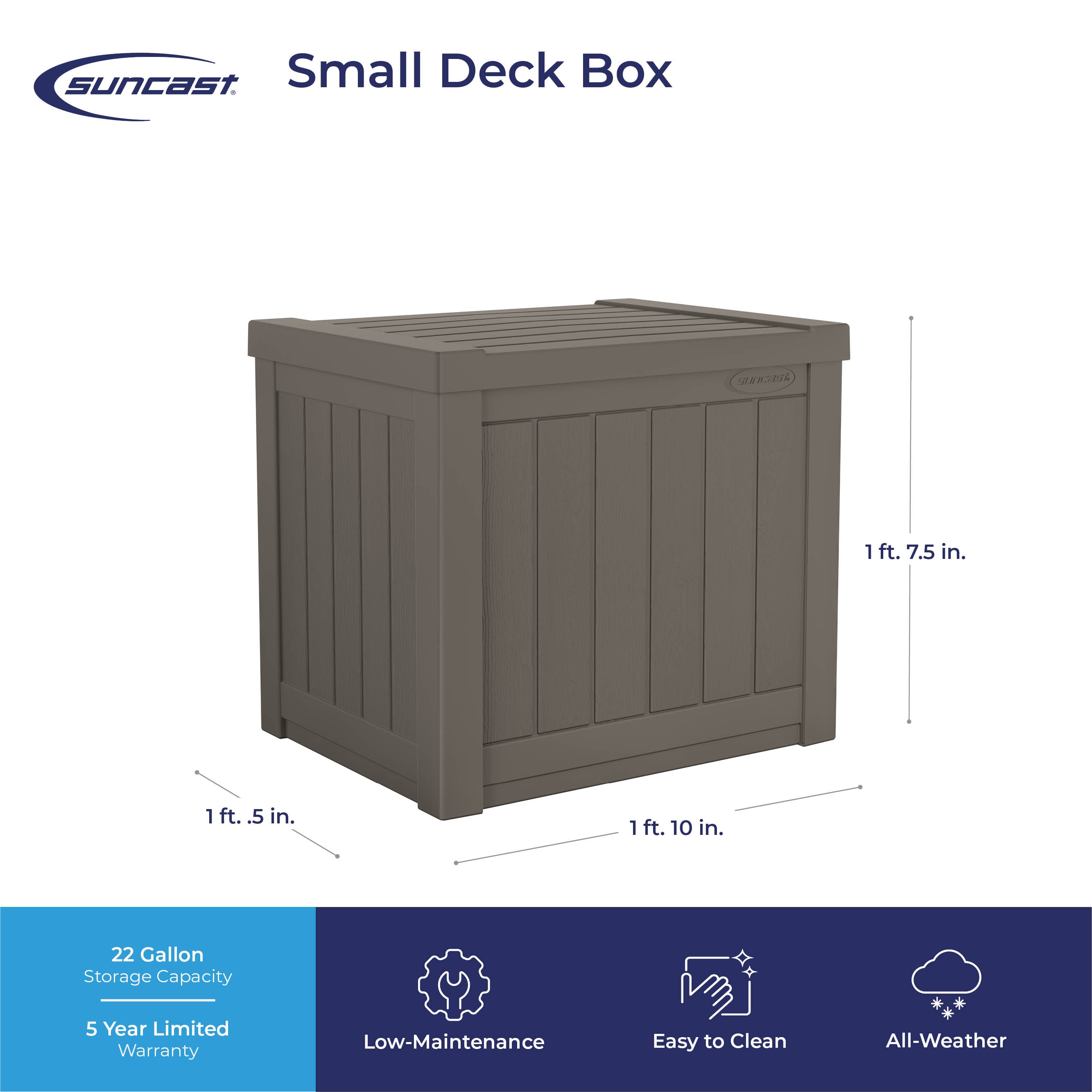 Suncast SS601ST Deck-Boxes - View #4