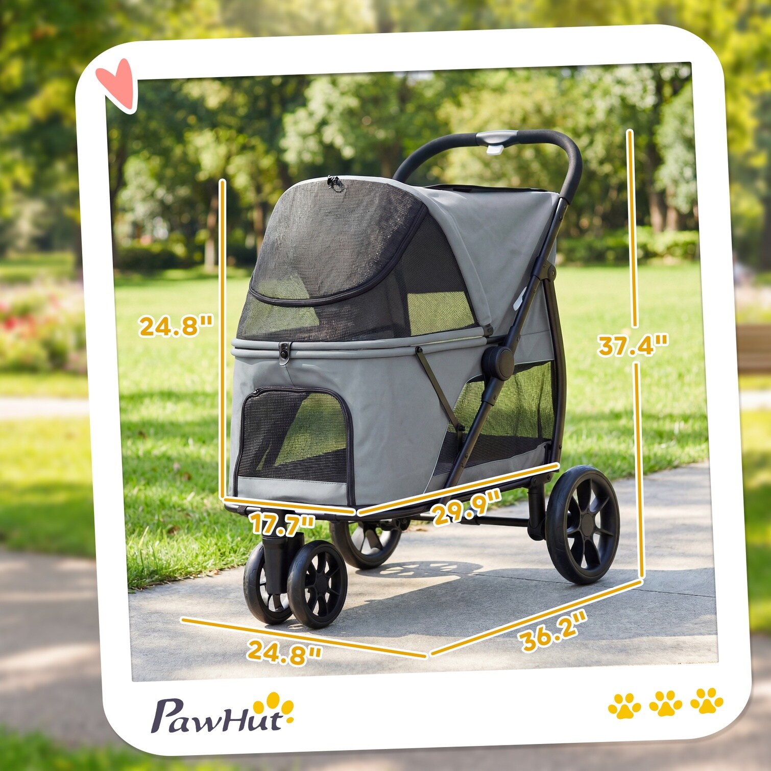 Tammesy SHMGODKSJ0OK Pet-Strollers - View #9