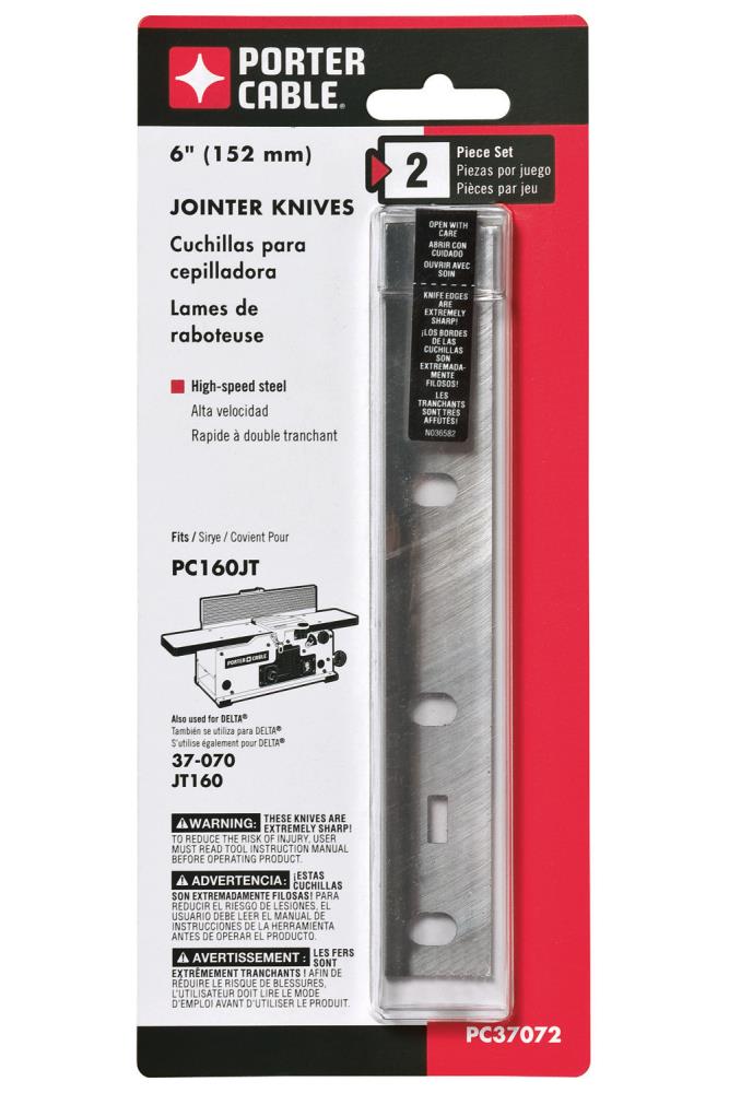 PORTER-CABLE Jointer Knives in the Benchtop & Stationary Tool