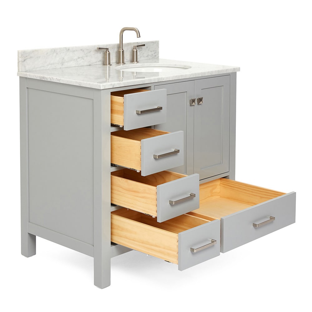ARIEL A037SRCW2OVOGRY Bath-Vanity-Combo - View #5