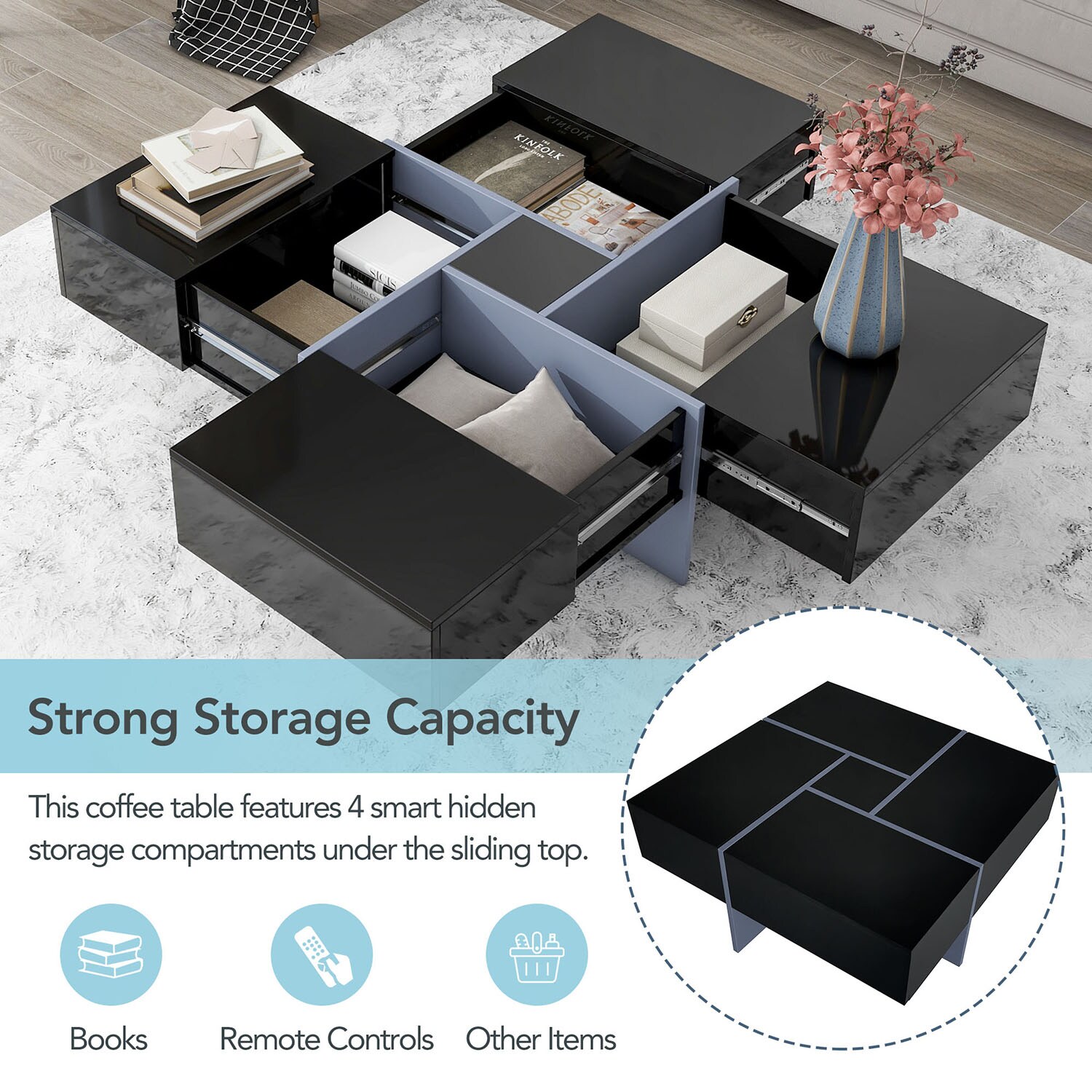 GZMR GZ-WF48553 Coffee-Tables - View #6