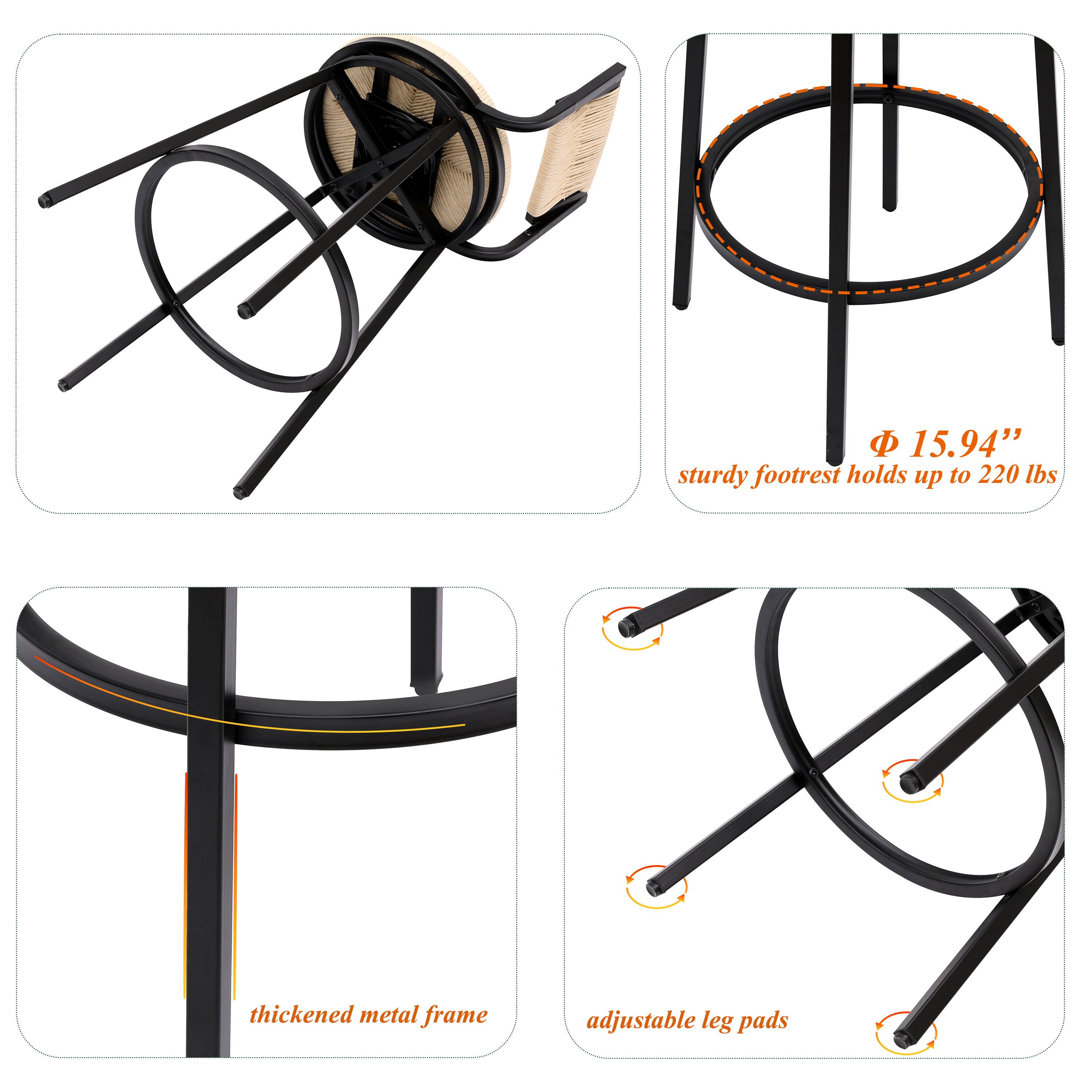 CESICIA K68A stools - View #5