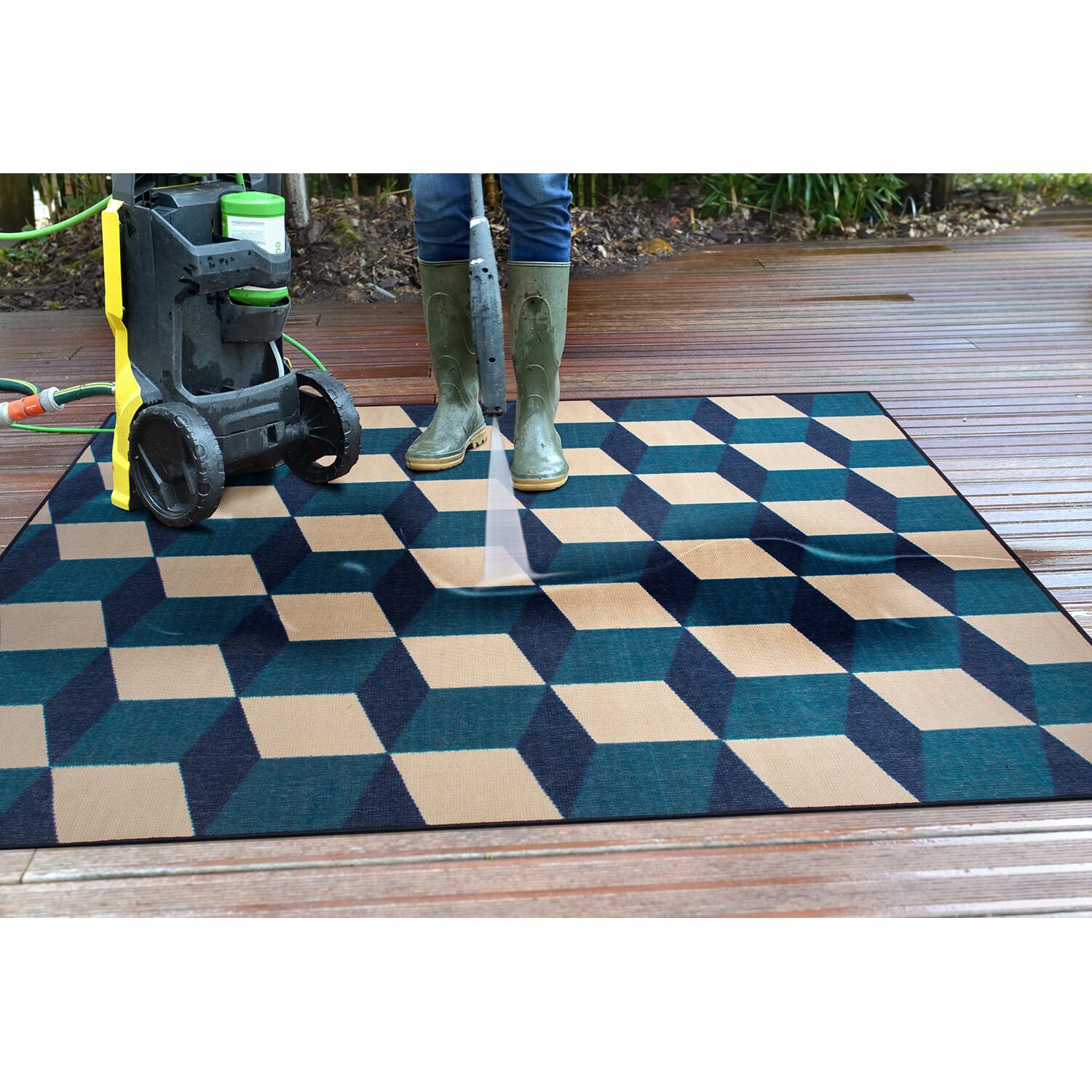 World Rug Gallery 9016BLUE8X10 rugs - View #11