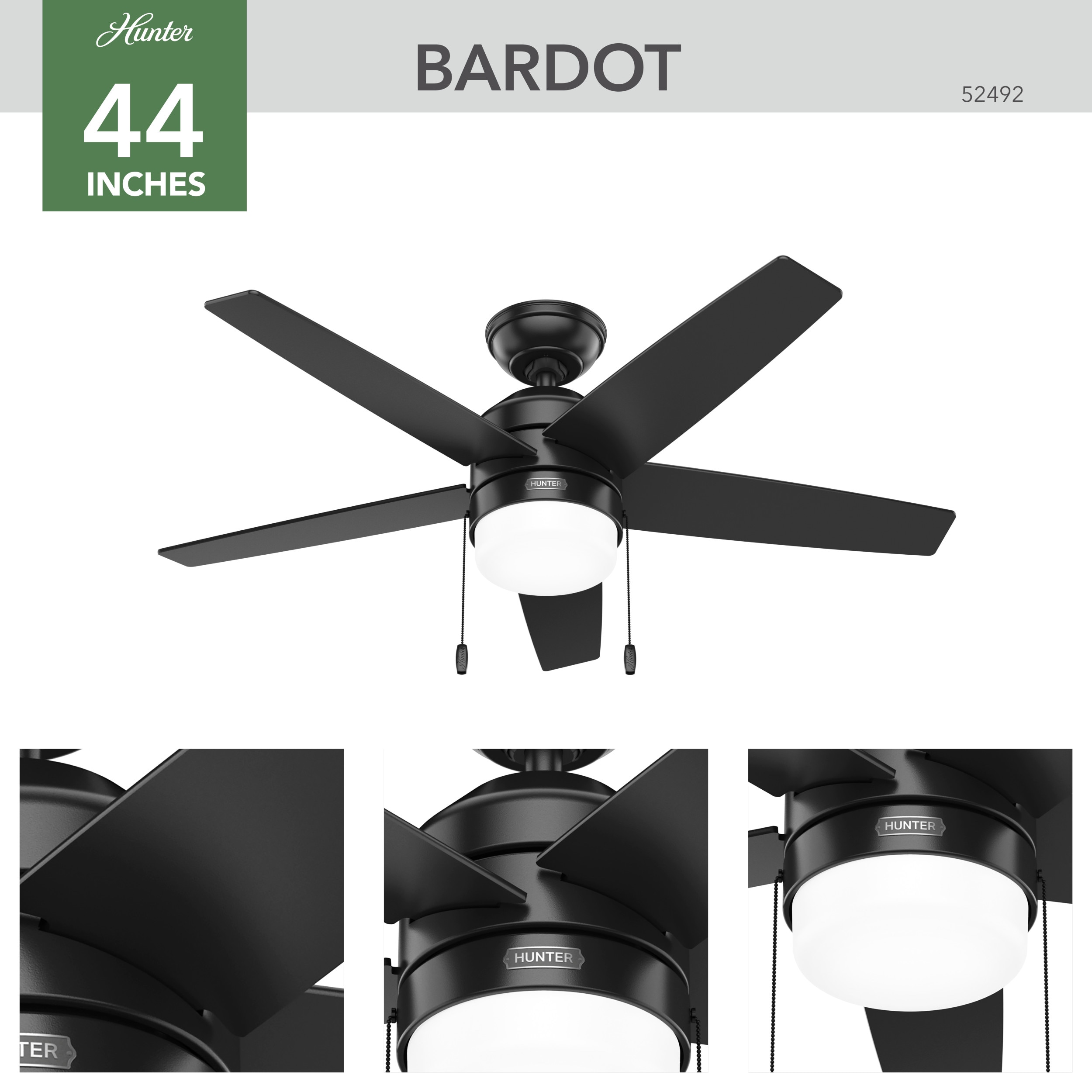 Hunter 52492 Ceiling-Fans - View #2