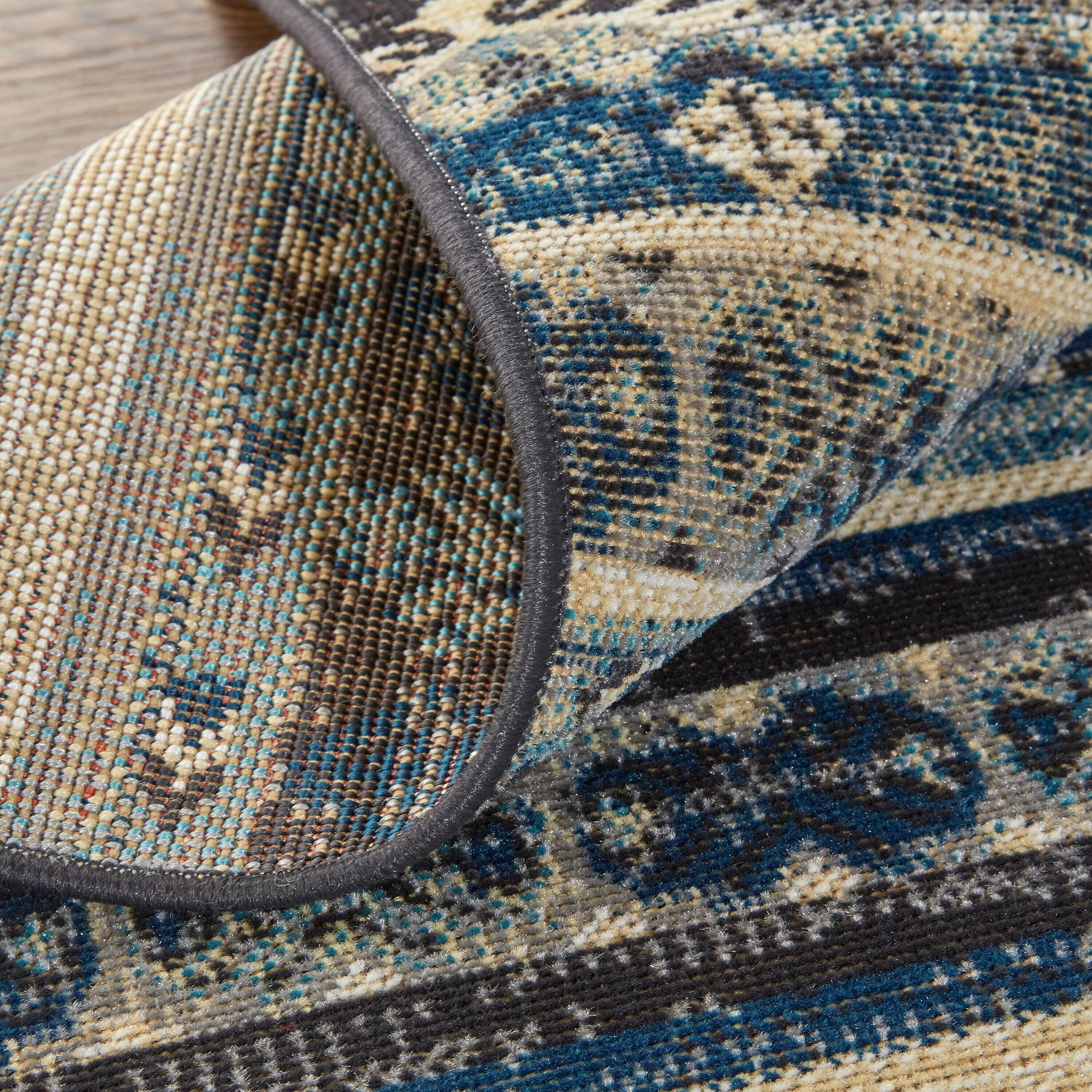 Room Envy NOLR39ATBLUBLKH13 rugs - View #9