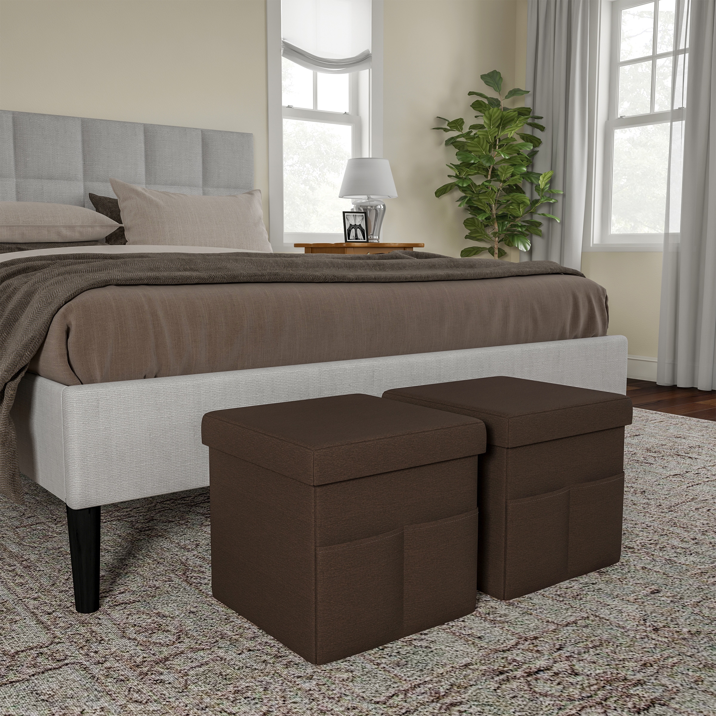 Hastings Home 855599TYL Indoor-Ottomans - View #4