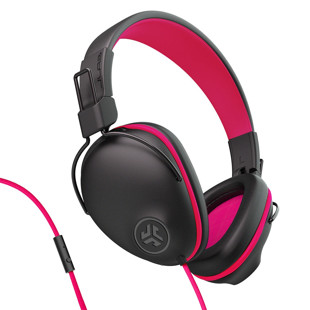 JLab JBuddies Pro Wired Over-Ear Kids Headphone Pink