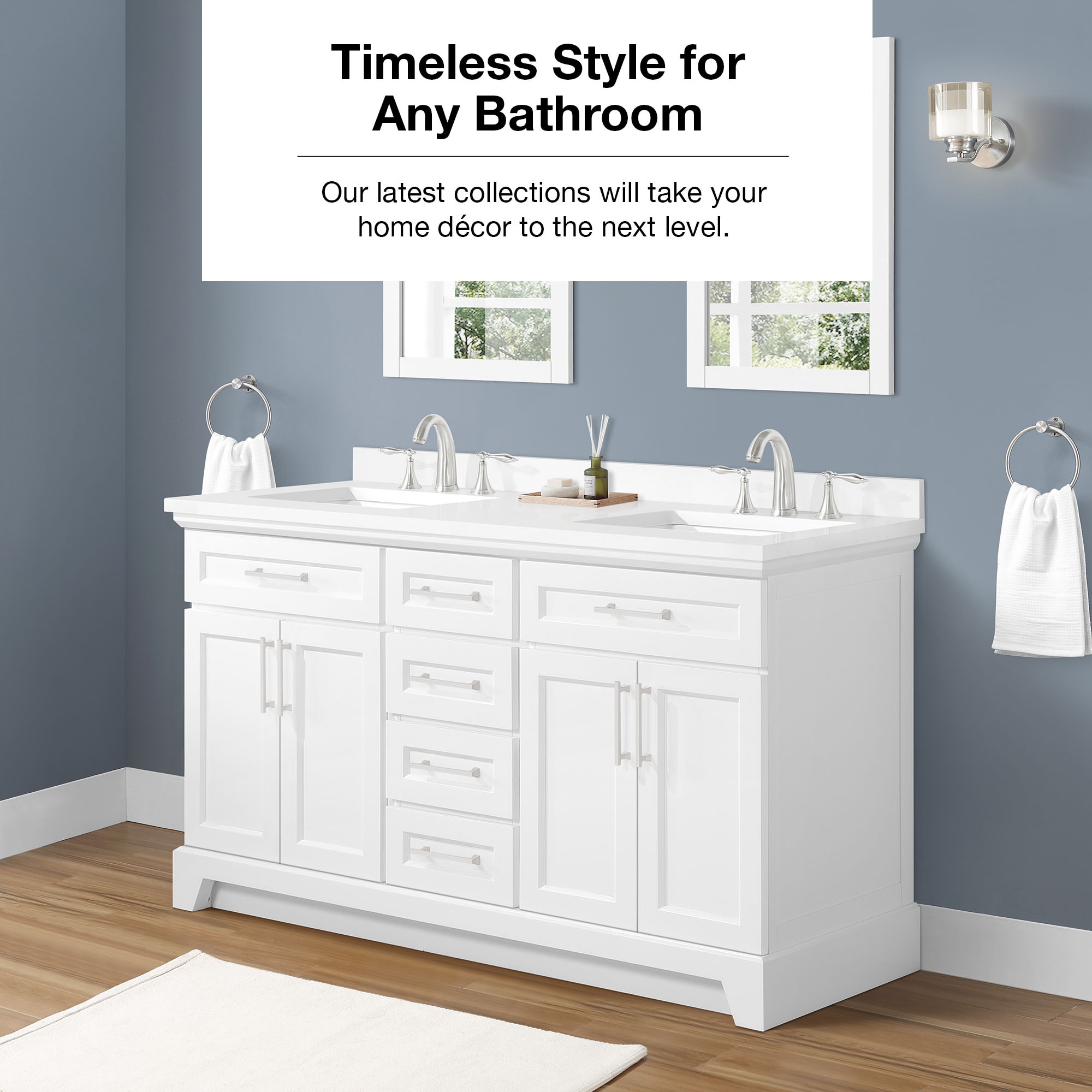 allen + roth FELIX-60W Bath-Vanity-Combo - View #12